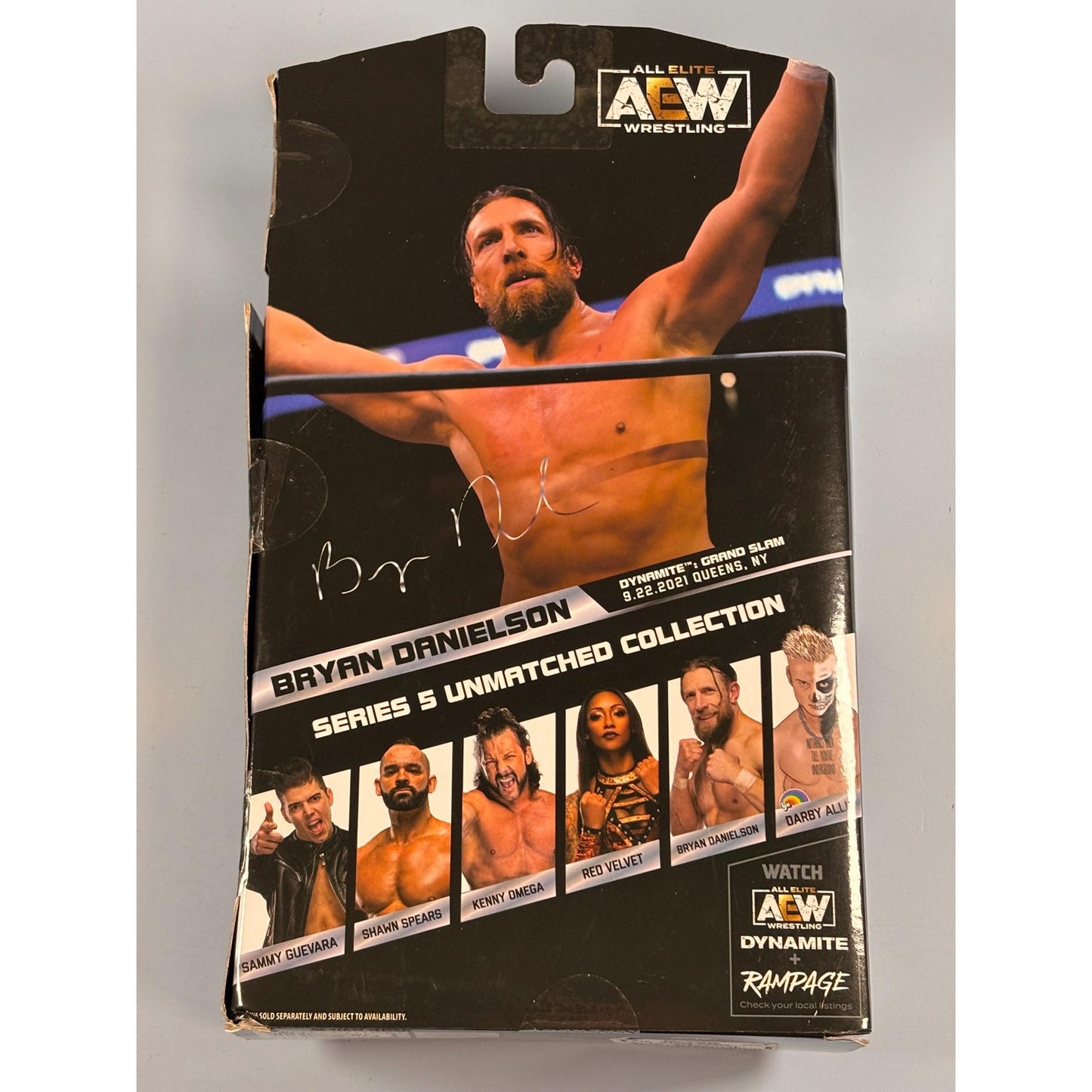 Bryan Danielson AEW Unmatched Series 5 Jazwares Wrestling Figure New 6”