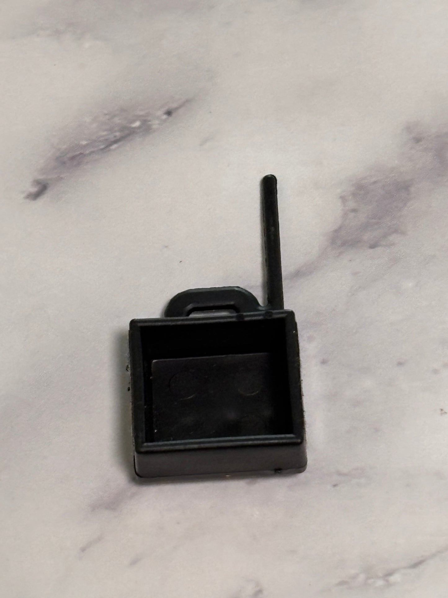 1985 Vintage Gi Joe Night Landing Raft Radio Black Vehicle Part Piece Hasbro
