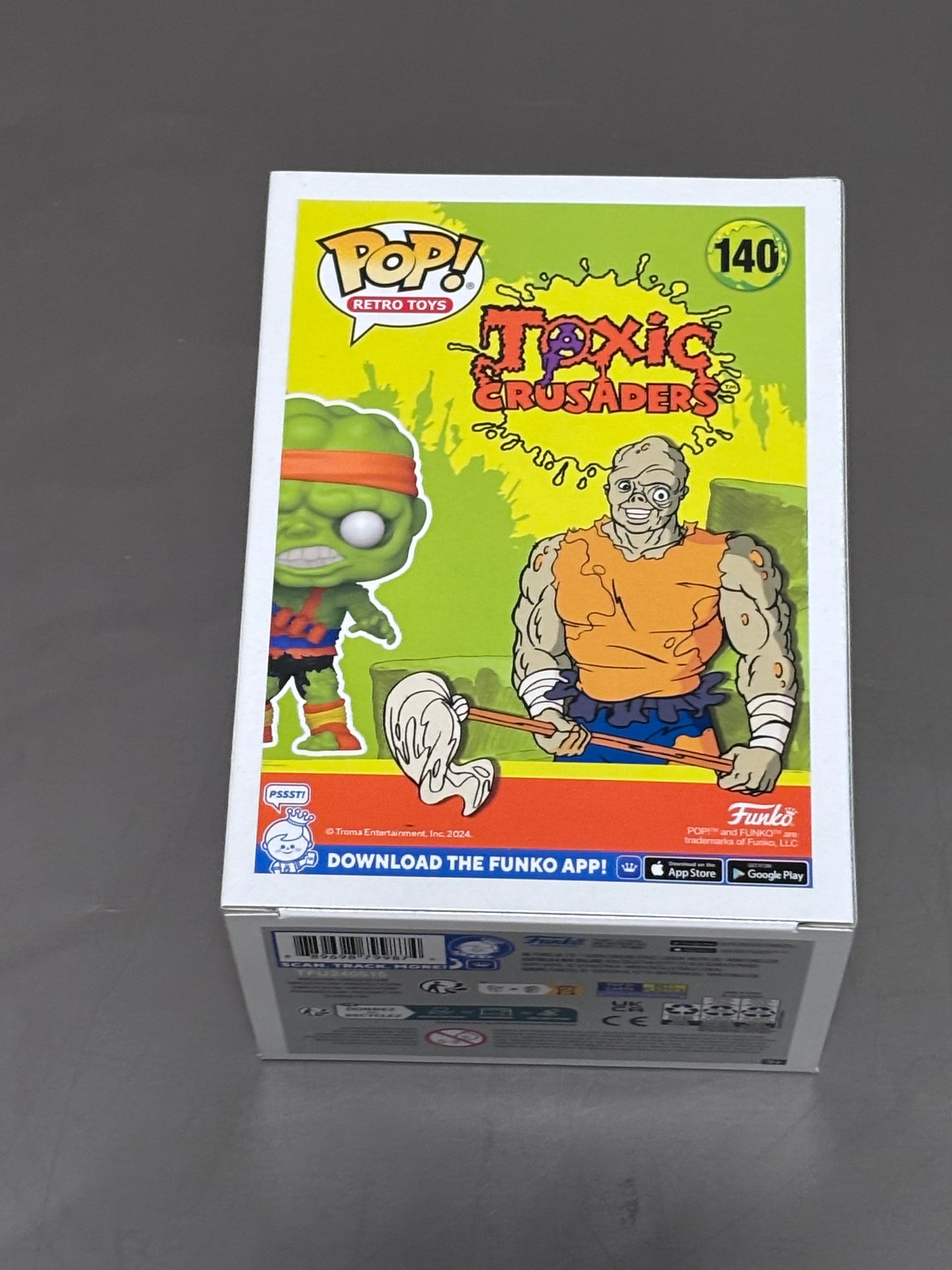 TOXIE - Toxic Crusaders Funko POP! Retro Toys #140 Collectible Vinyl Figure New
