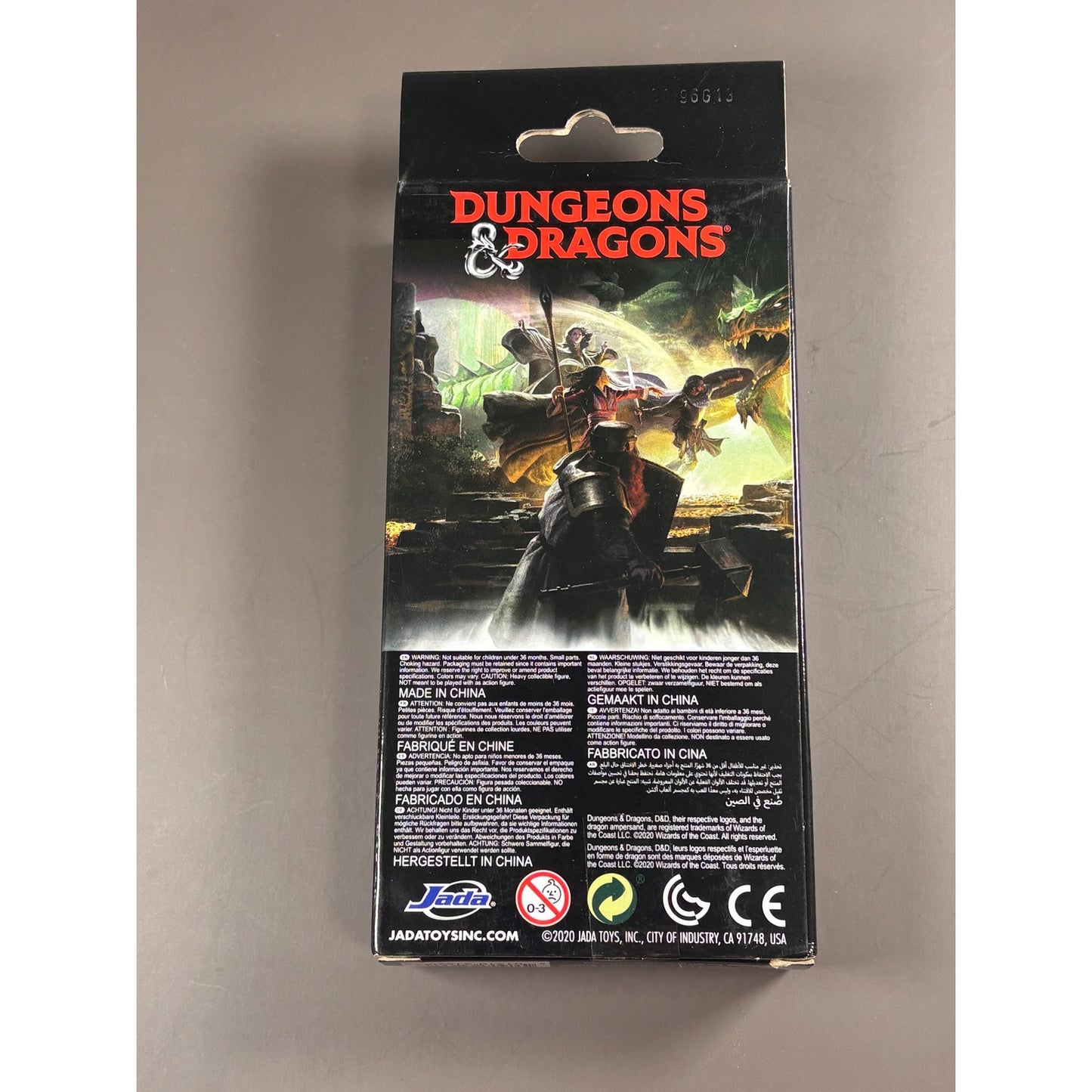 Jada Dungeons & Dragons Nanofigs Collectibles Toy Action Figures - Set of 4 2020