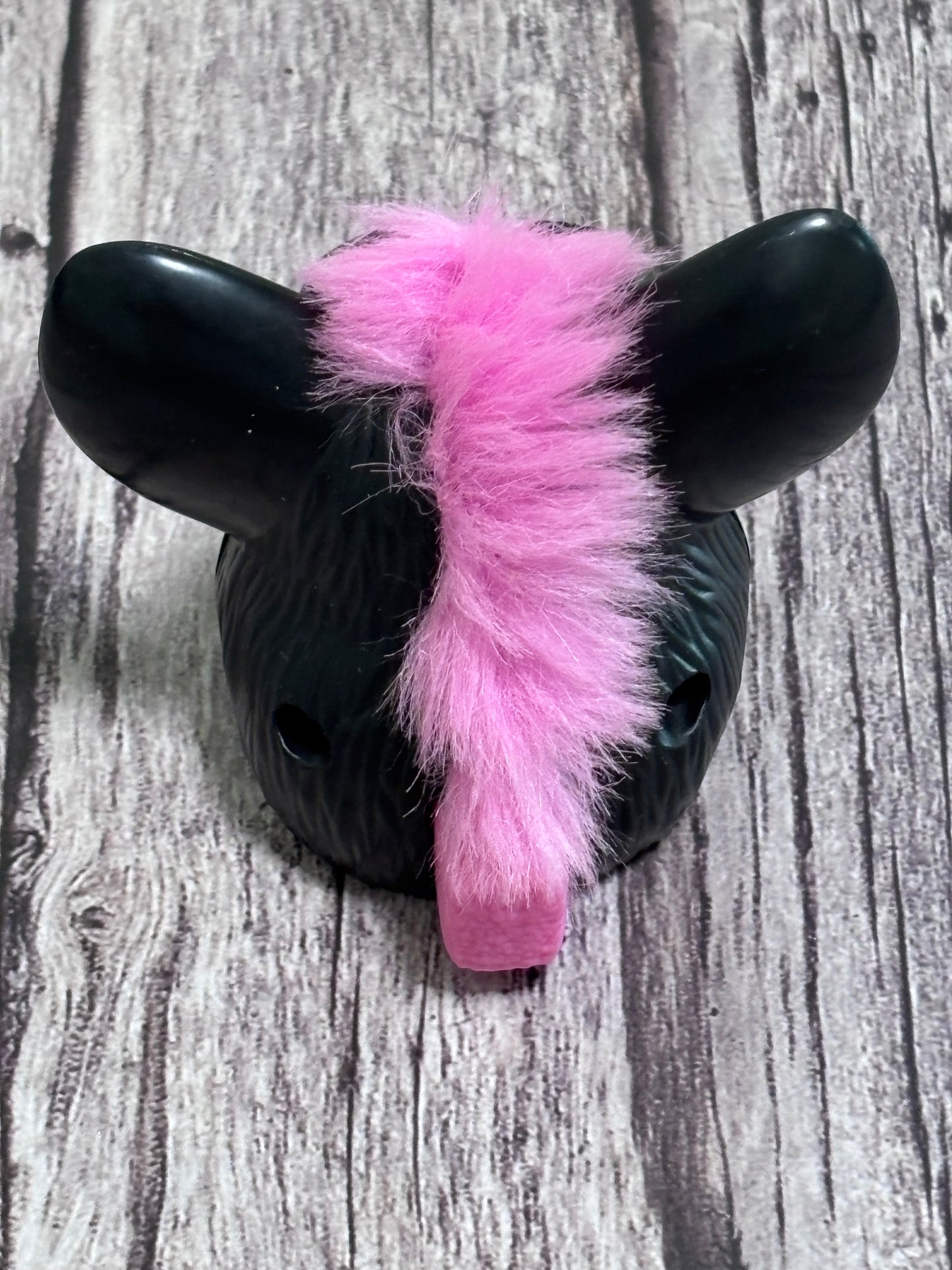 McDonalds Mini Furby 1998 Happy Meal Toy Collectible Black Pink