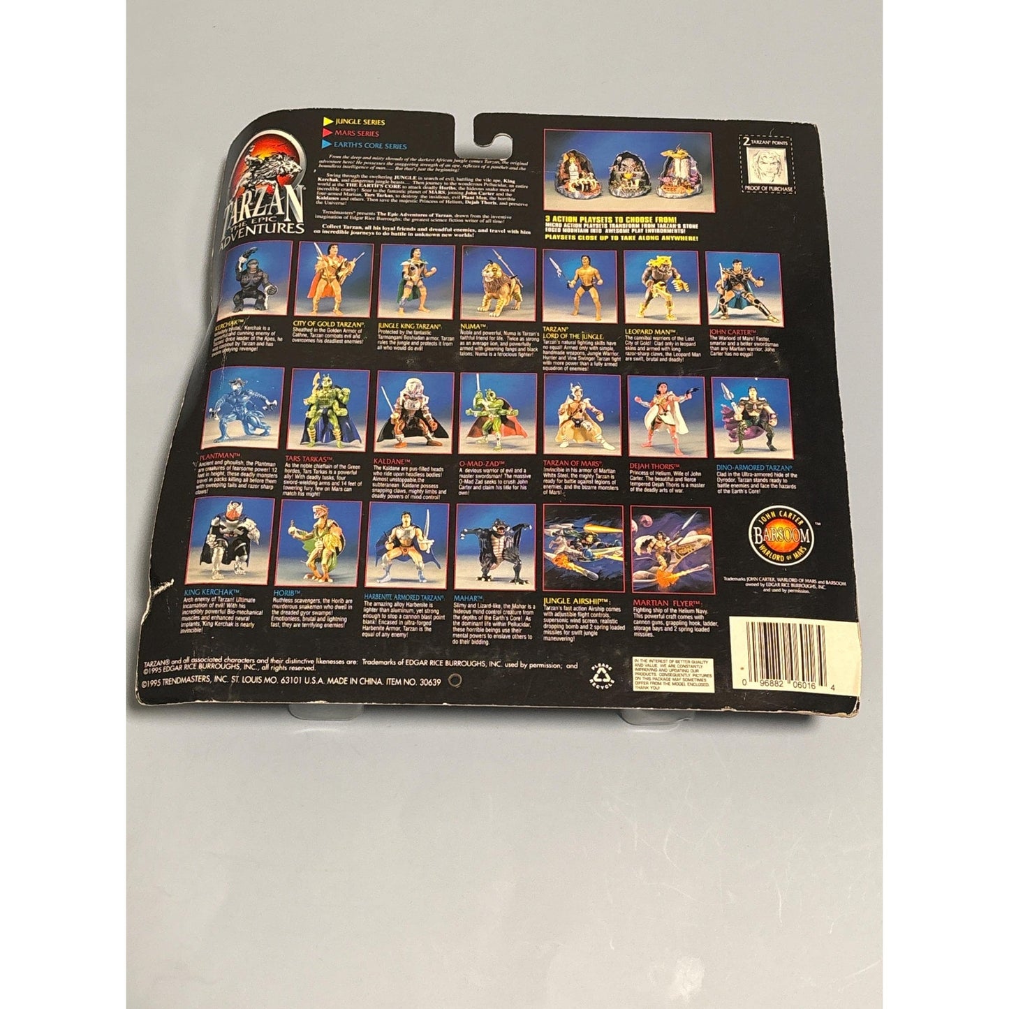 Tarzan The Epic Adventures At Earths Core Harbenite Tarzan vs The Mahar 1995
