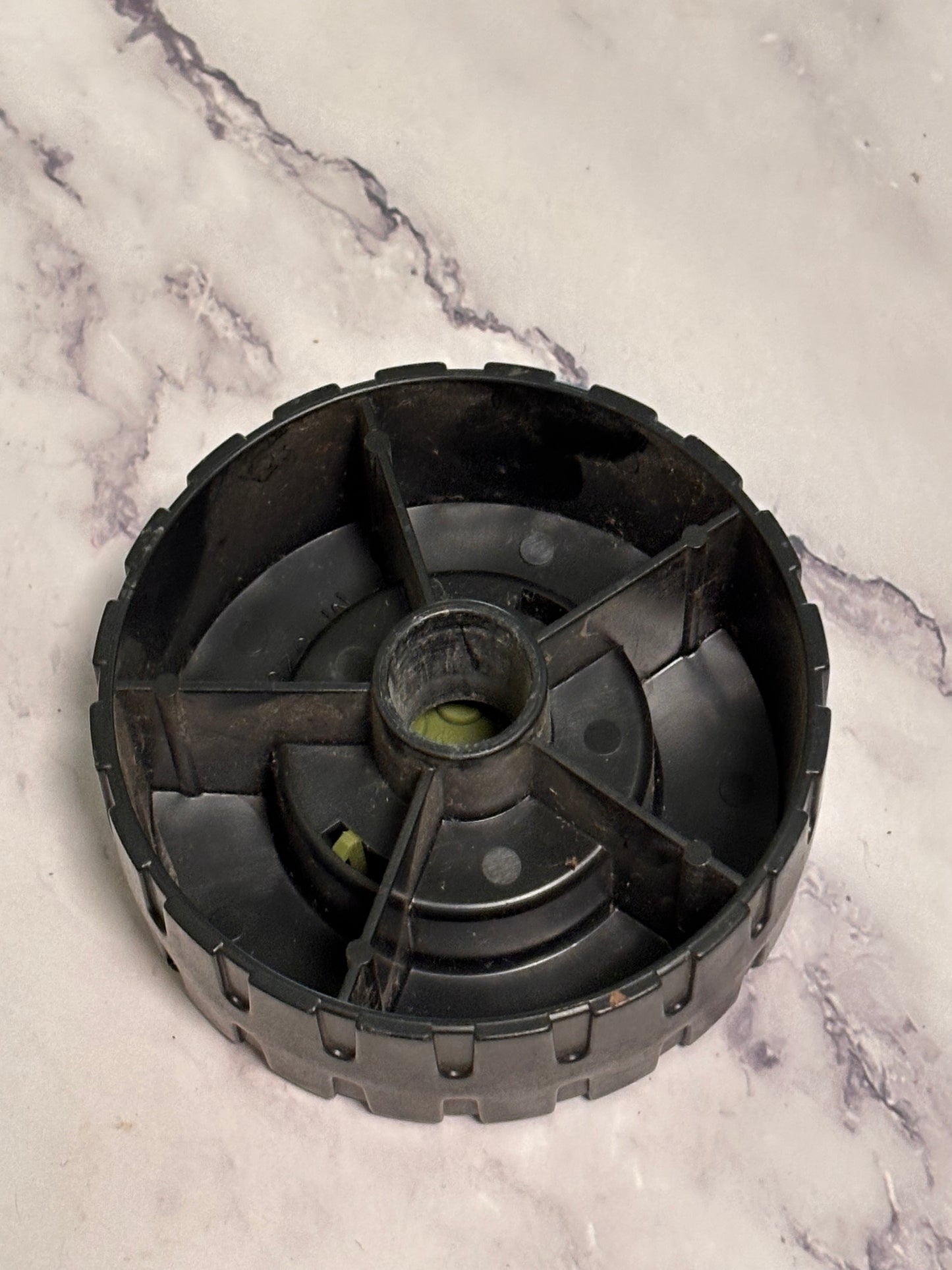 Vintage GI Joe Cobra Military Vehicle Tire Wheel 3-3/8" Rolling Thunder M-5258-4