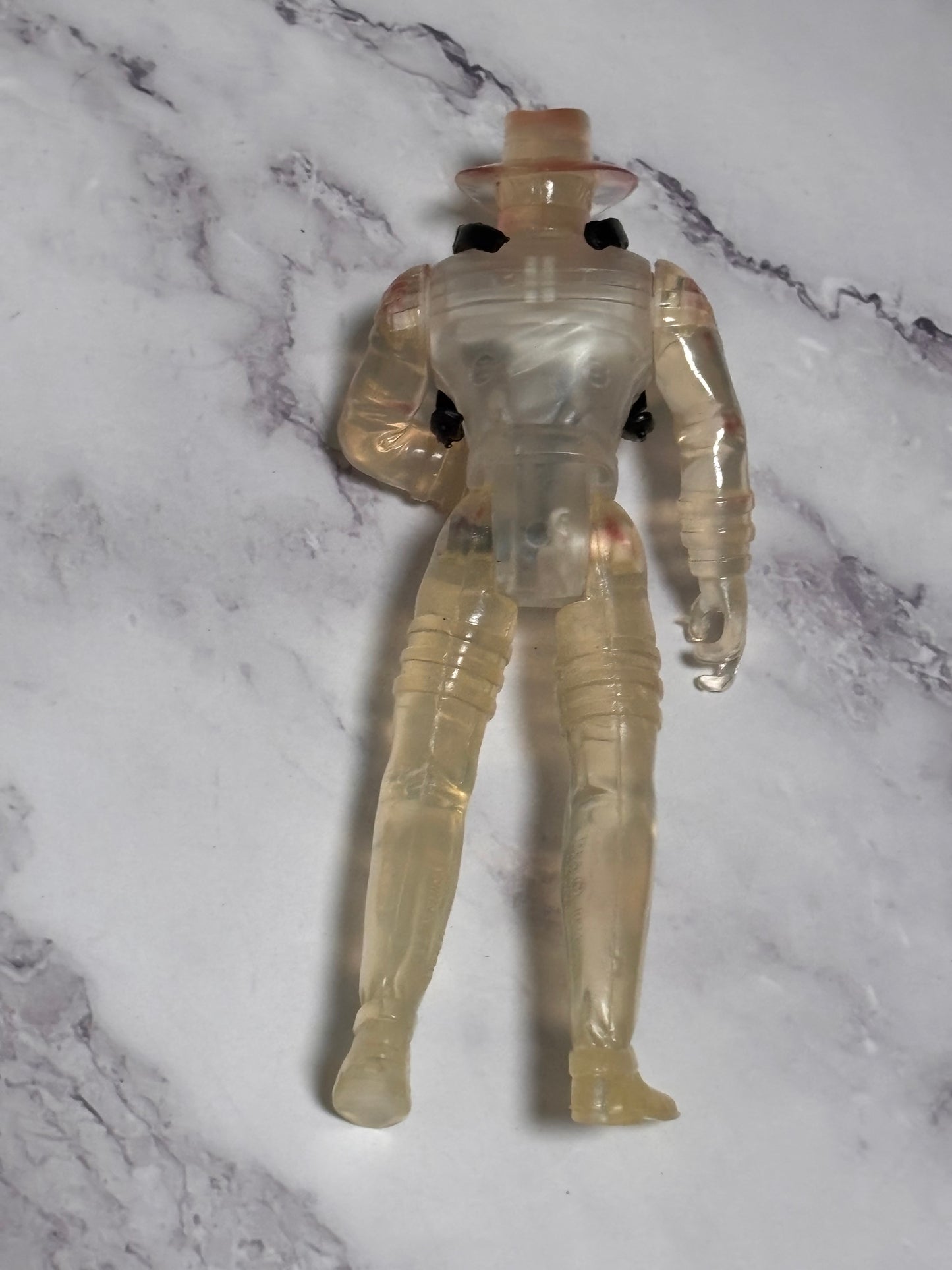 1994 Kenner Advance The Shadow Clear Ambush Quick Draw 5.25" Action Figure