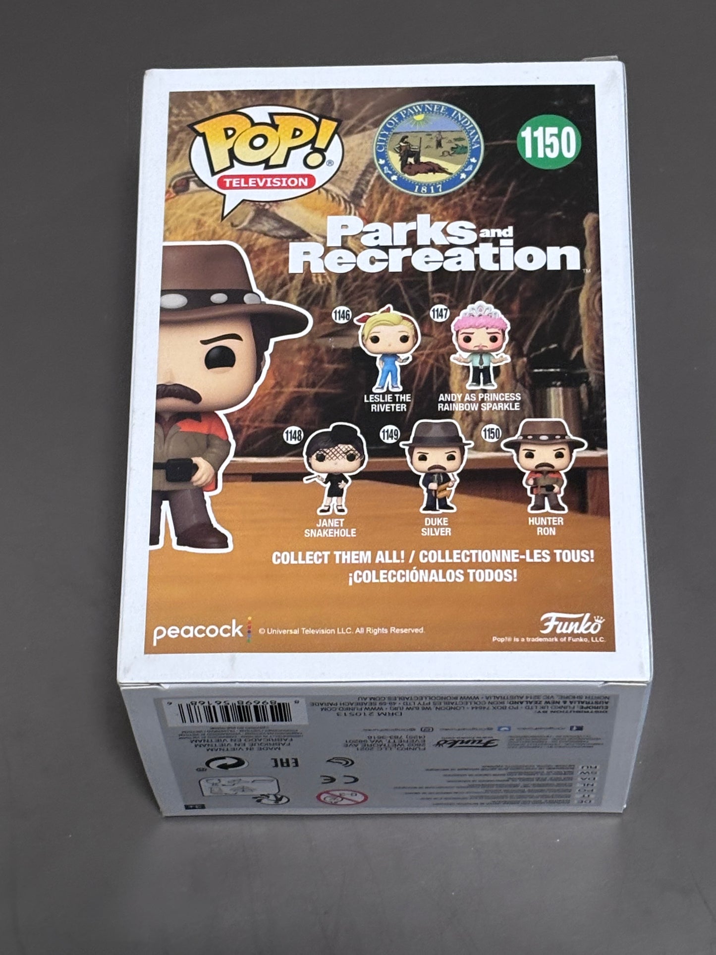 Funko Pop! Vinyl: Parks and Recreation Hunter Ron Figure #1150
