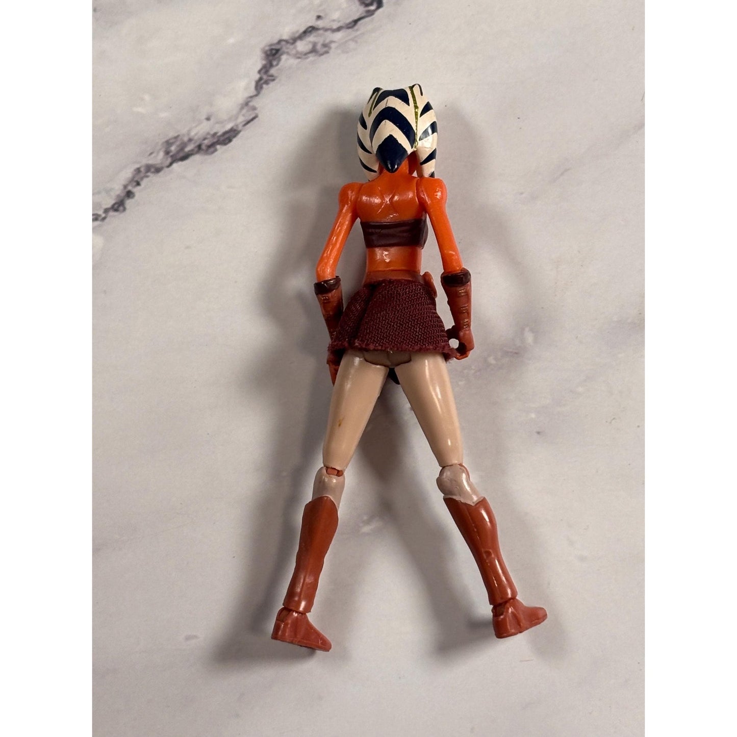 Star Wars The Clone Wars Ahsoka Articulating Action Figure By Hasbro 2008 3.75”