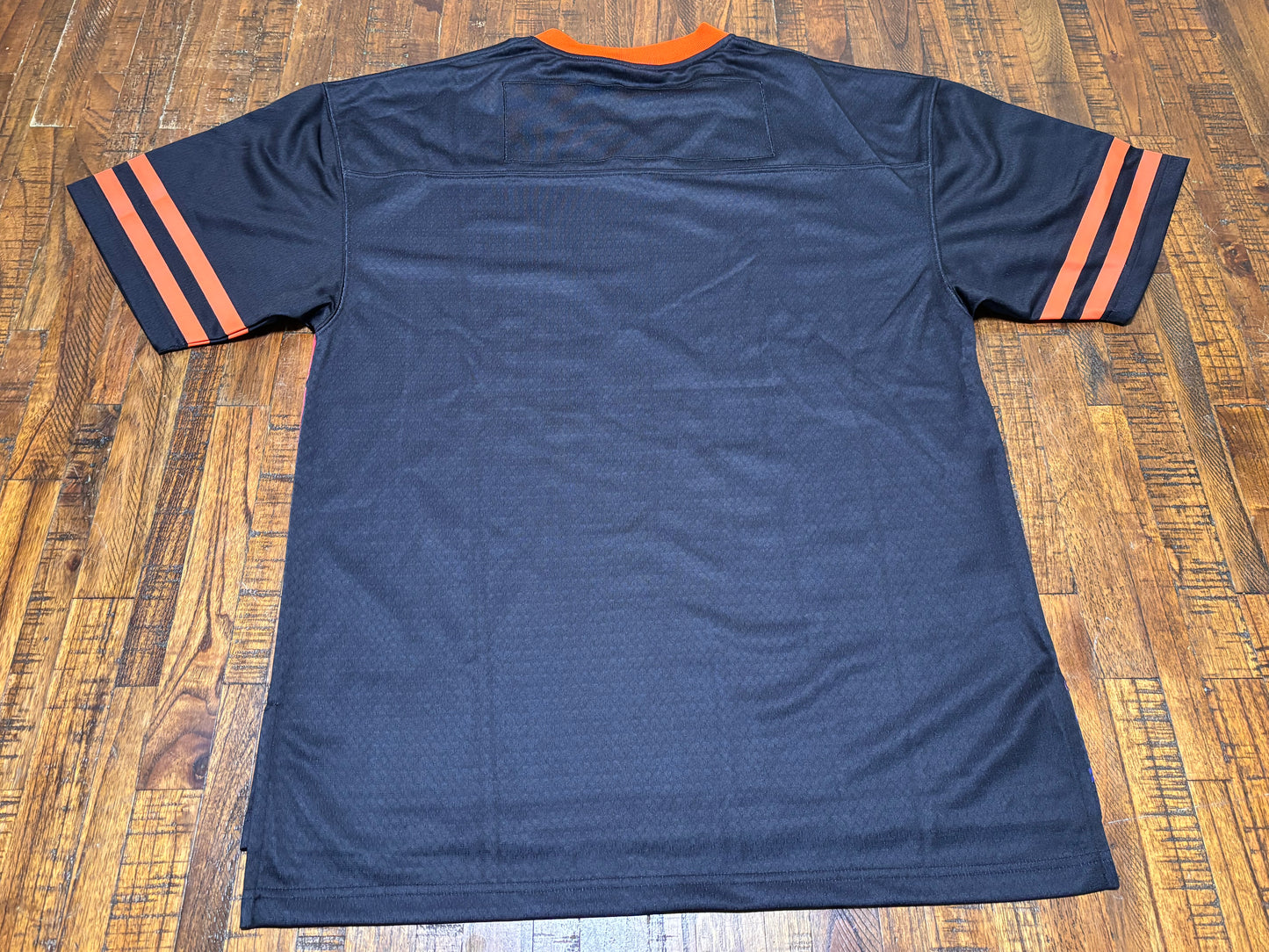 Phoenix Suns Mitchell & Ness NBA Retro Hardwood Classic HWC Big Face 7.0 Fashion Warmup Jersey Black Shirt Mens L Large New NWT