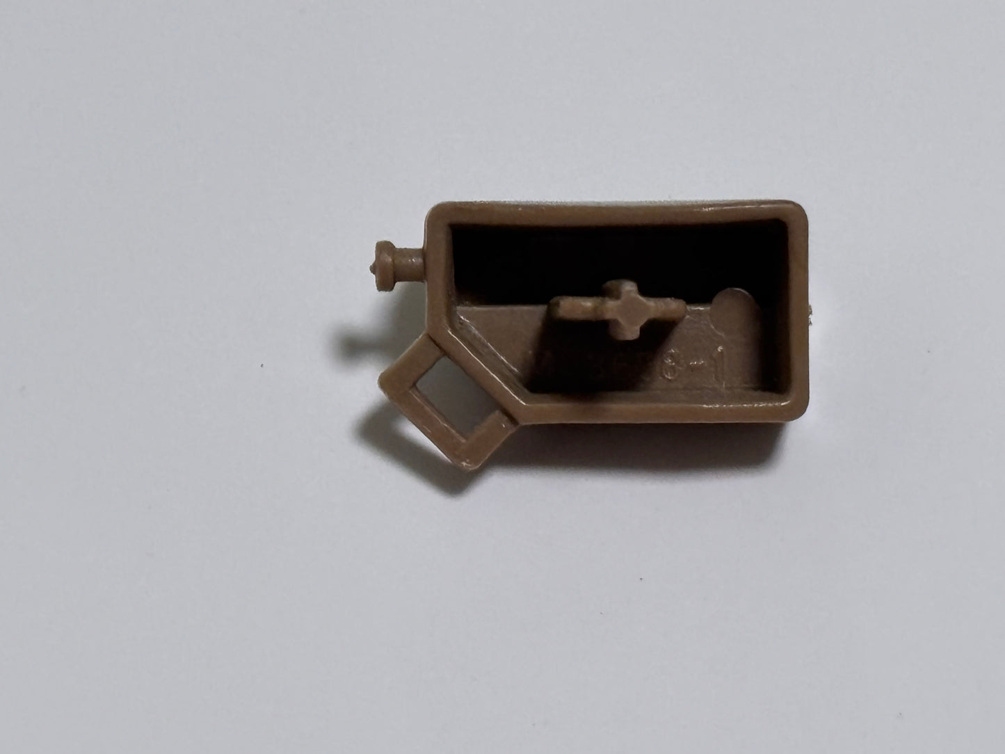 1984 Vtg Gi Joe Vamp Mark II Right Fuel Gas Can Brown Vehicle Part Piece Hasbro