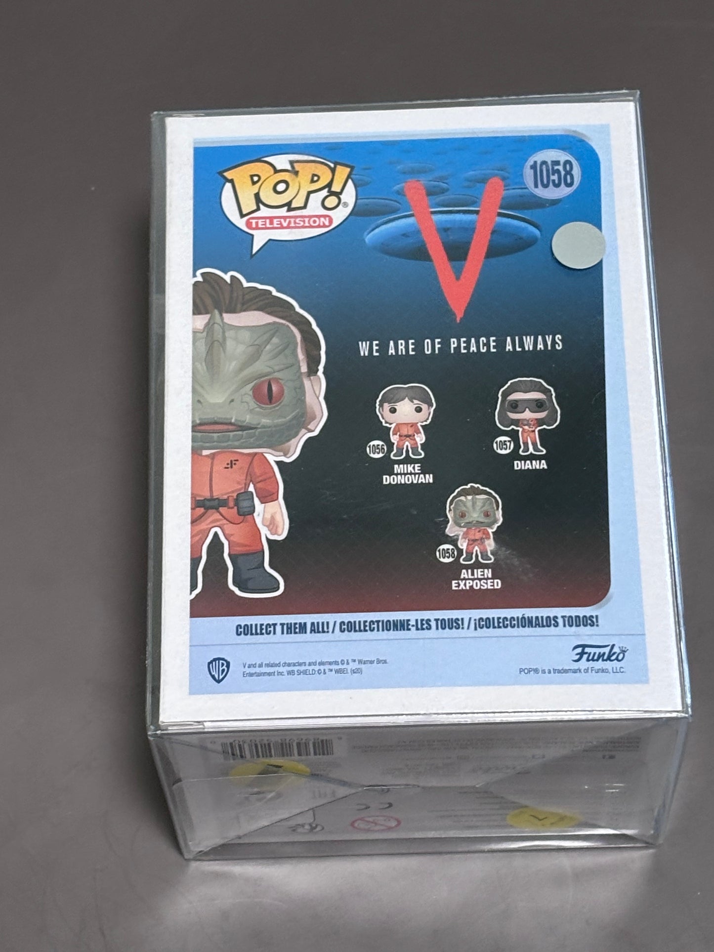 Pop! Tv V Exposed Alien #1058 Vinyl Figure Funko