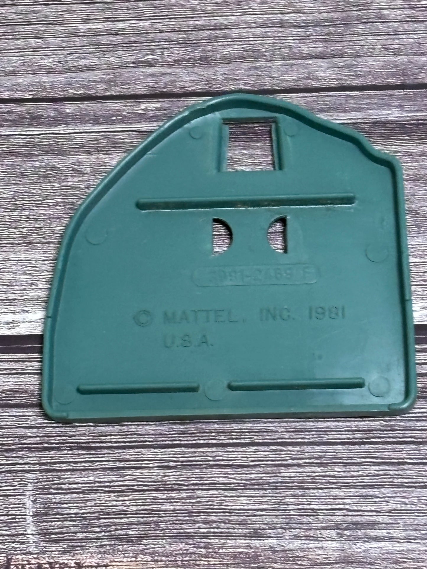 1982 Mattel Masters of the Universe Castle Grayskull Play Set Green Platform