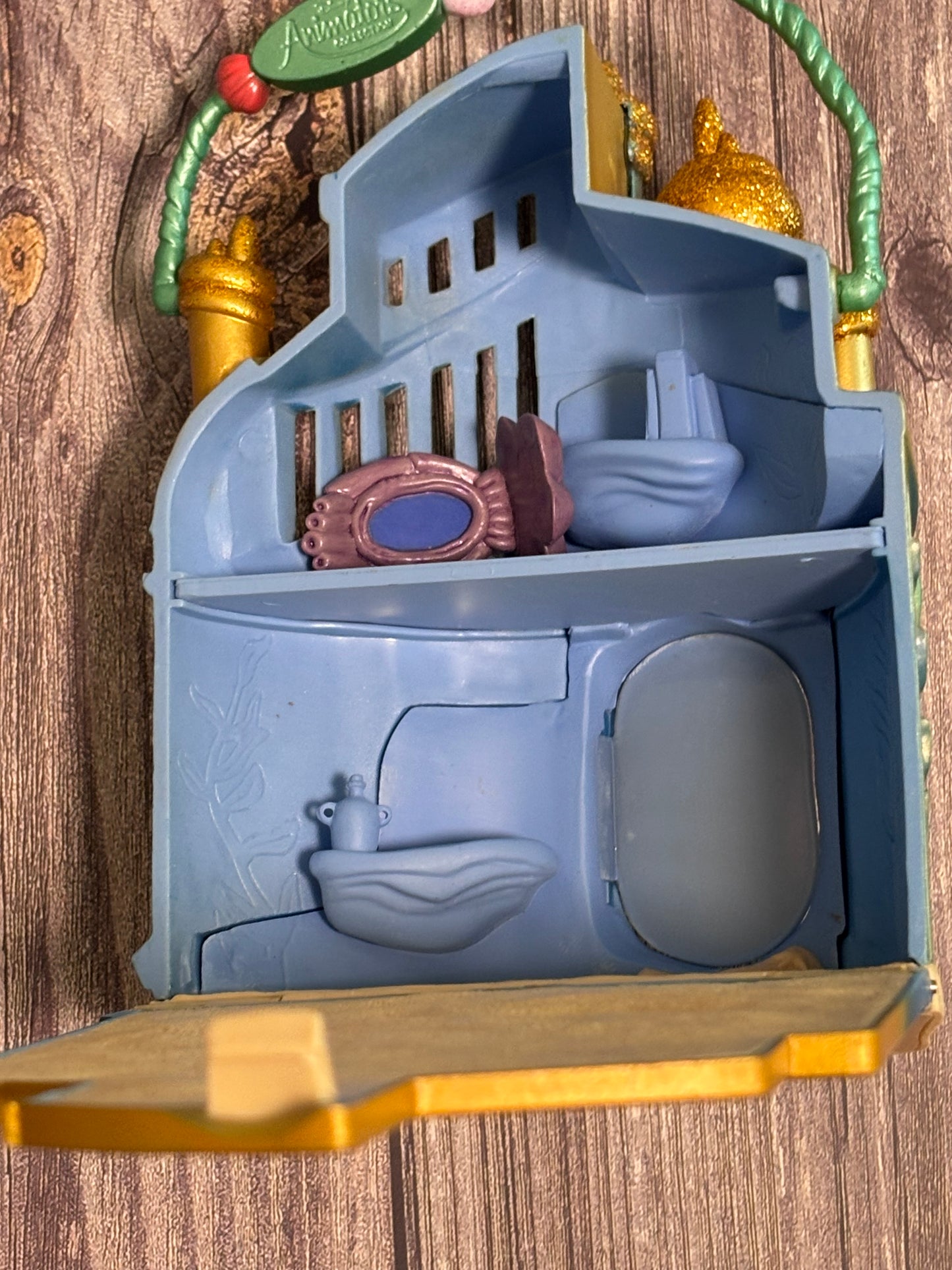 Disney Animators Collection Littles Ariel's Undersea Palace Playset Mermaid 7”