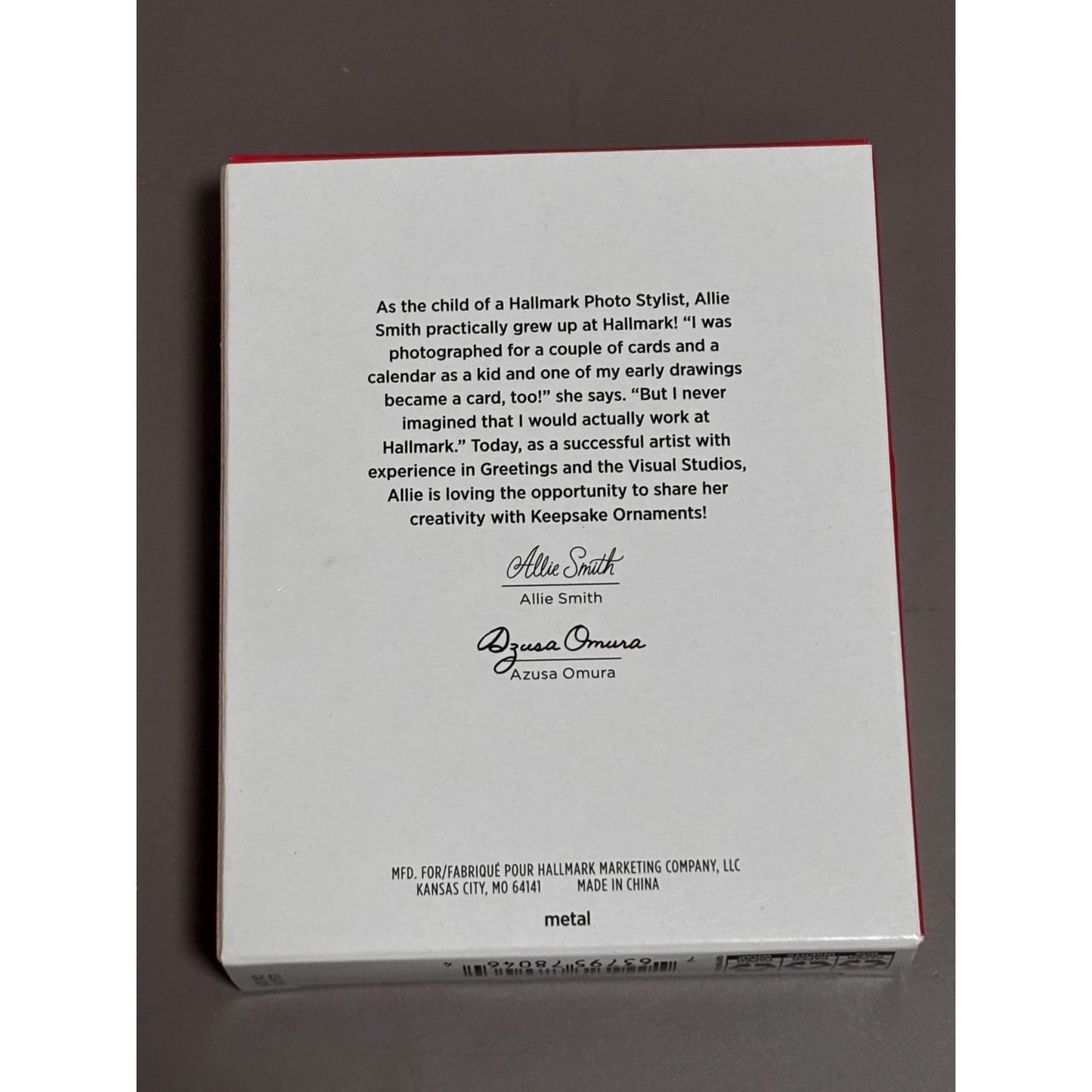 2023 Hallmark We Tied The Knot! Wedding Photo Holder Christmas Ornament NEW