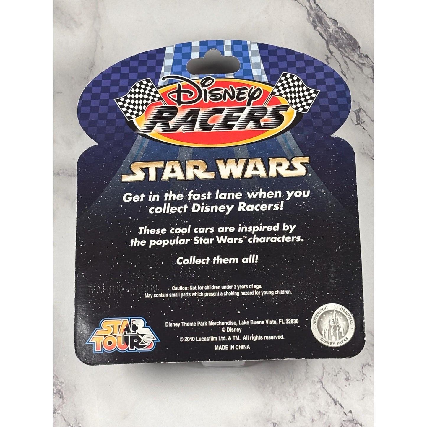 New Original Yoda Disney Racers Star Wars die-cast metal race car Disney Park
