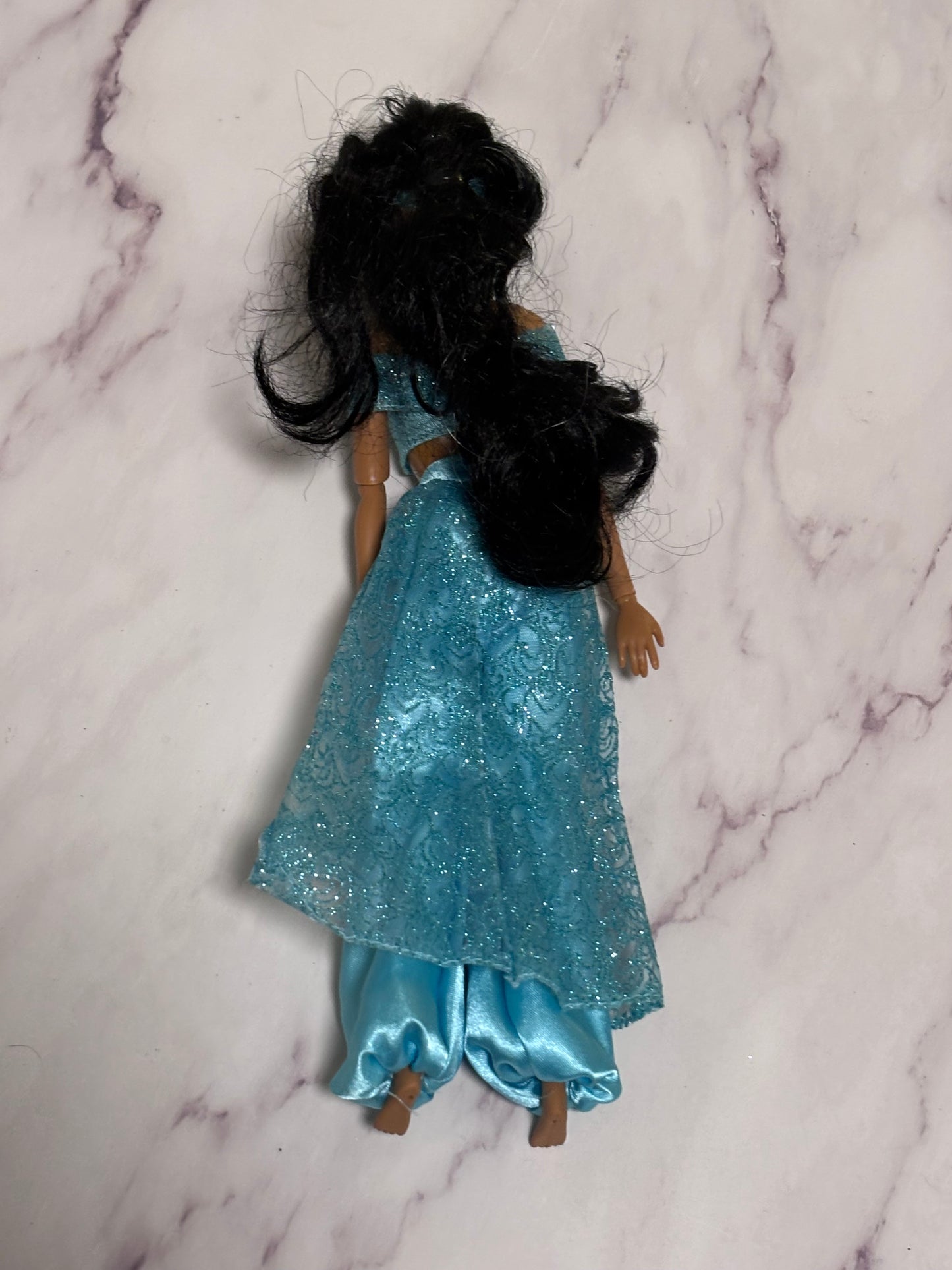 Disney Store London Aladdin Princess Jasmine Articulated Barbie 12”