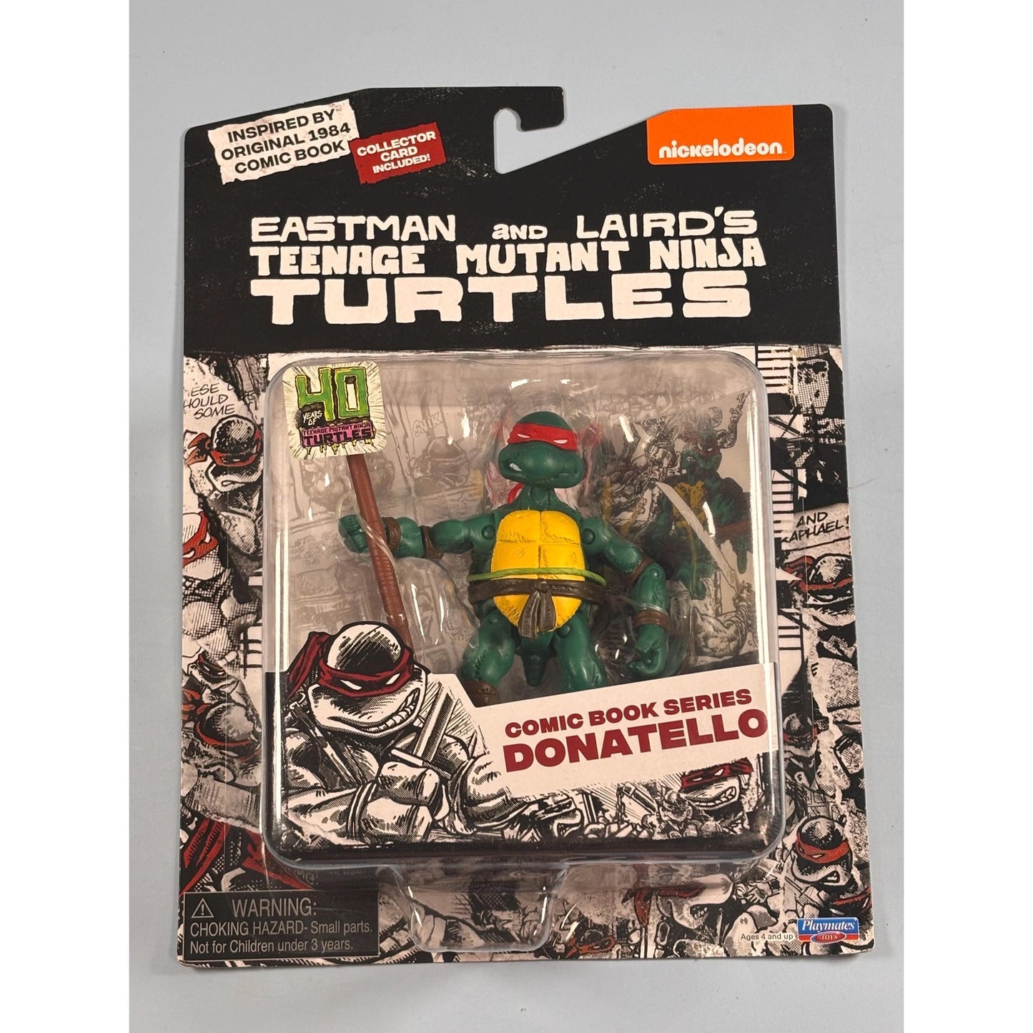 Michelangelo Teenage Mutant Ninja Turtles Comicbook Playmates 5” Action Figure