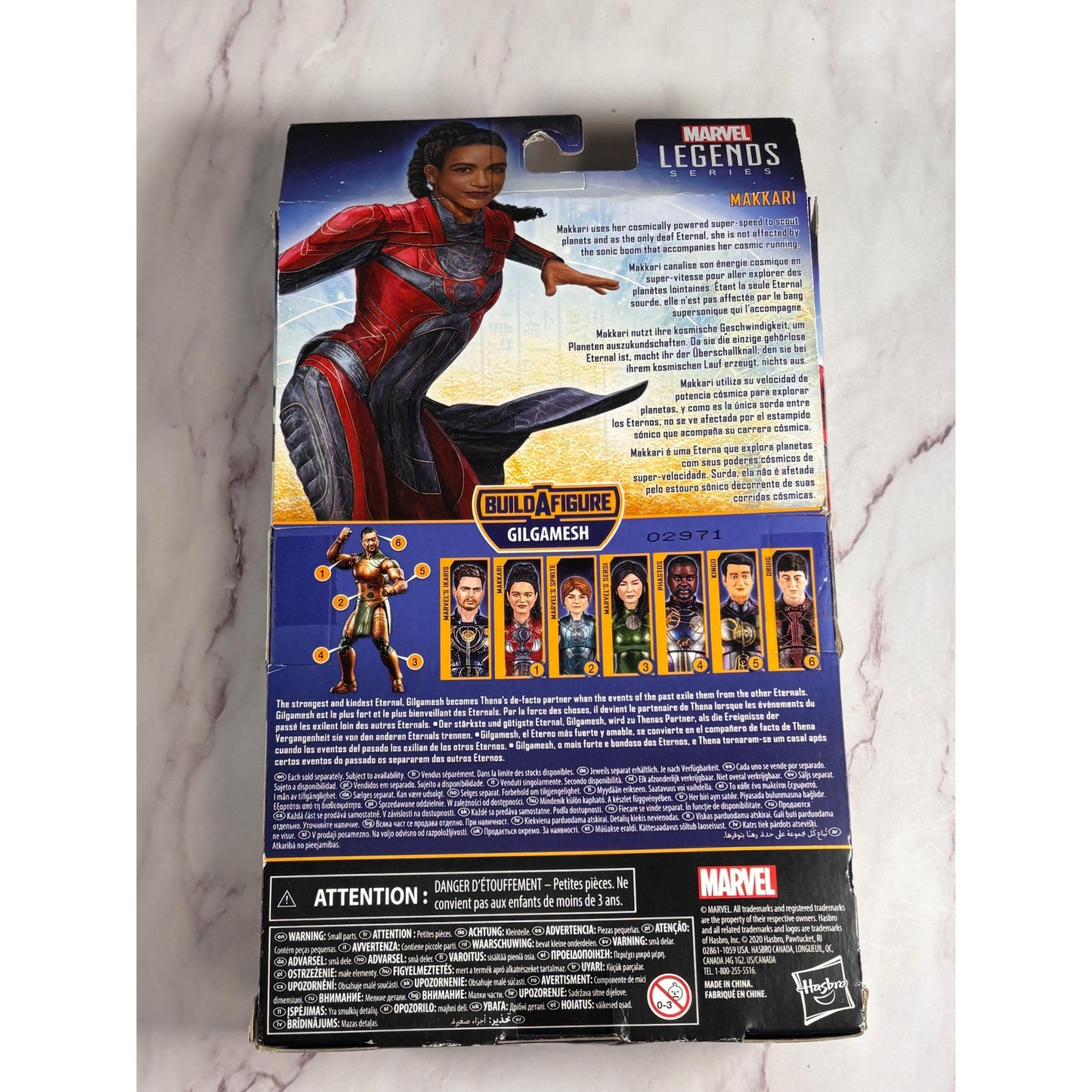 Hasbro Legends Series Marvel Eternals Makkari Action Figure 6" Inch Toy 2020