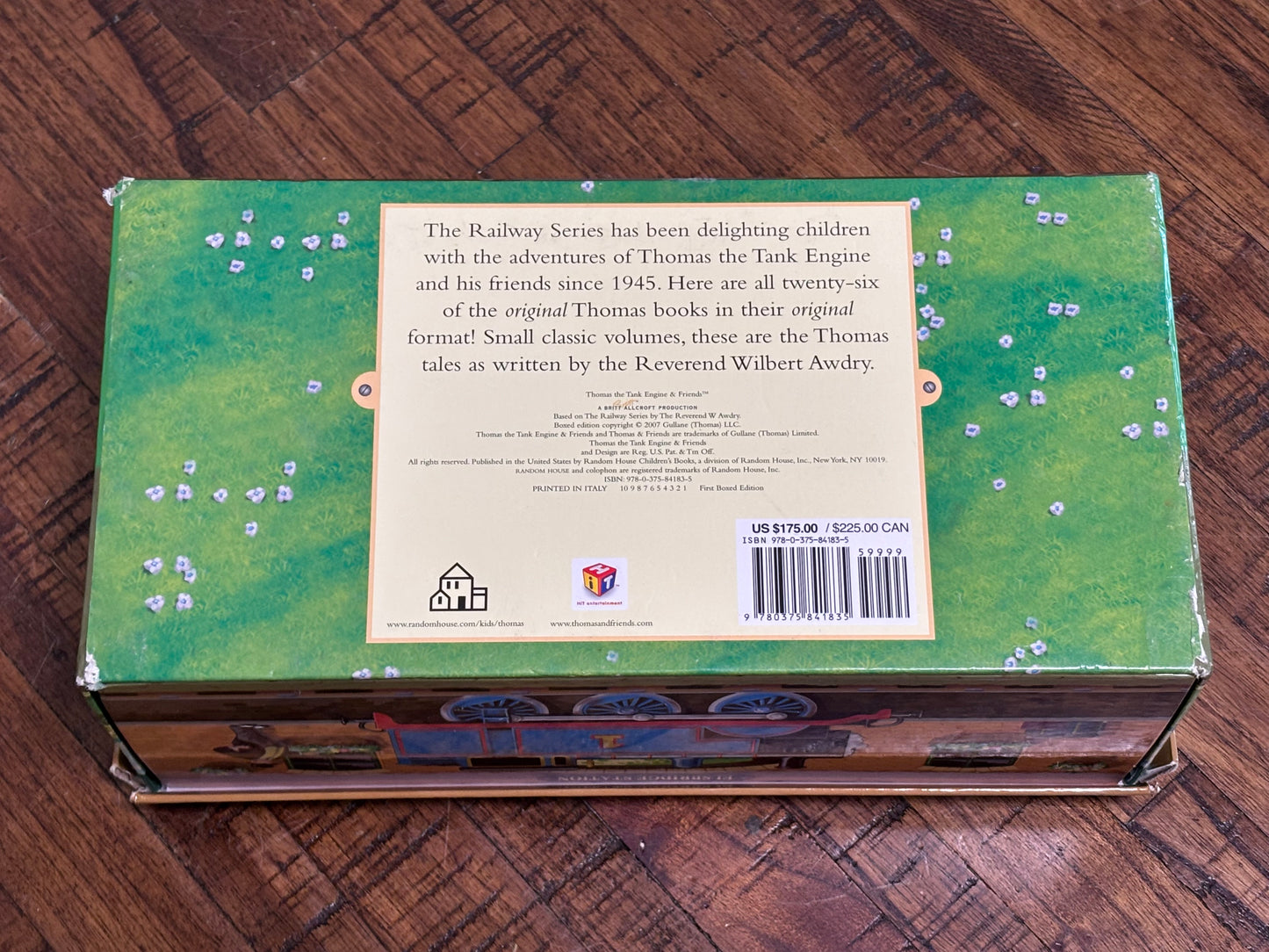 Thomas the Tank Engine The Classic Library Station Box by Wilbert V. Awdry 2002 Hardcover Book