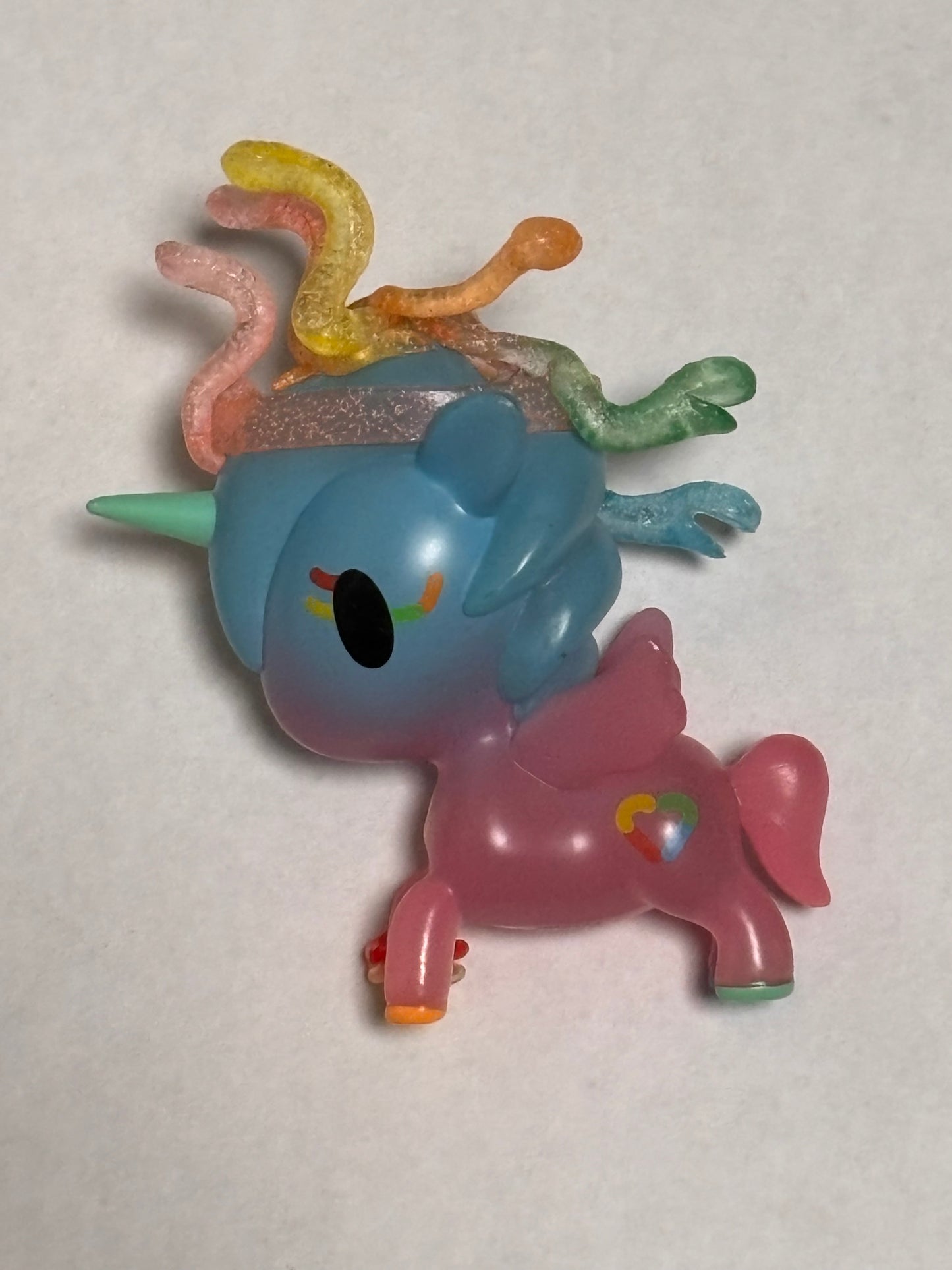 Tokidoki Capsule Cuties Unicorno Unicorn Candy Series Pucker Up Miniature Mini Vinyl Figure 3” Anime