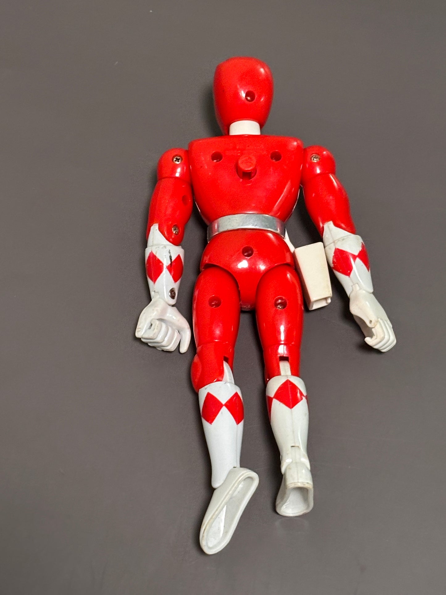 1994 Bandai Mighty Morphin' Power Rangers Red Ranger Kickin' Action Figure