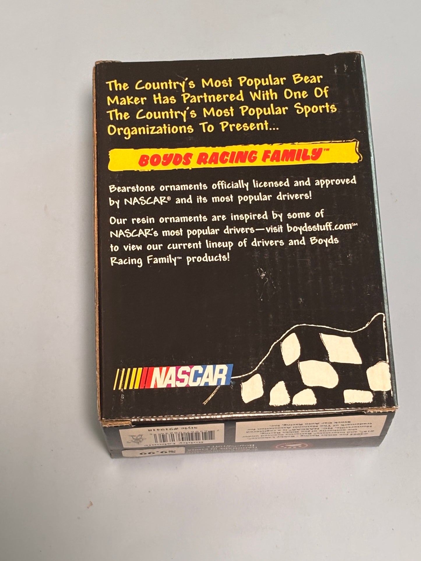 NASCAR Boyds Bear Ornament Racing Family Bobby Labonte Christmas 2004 Interstate