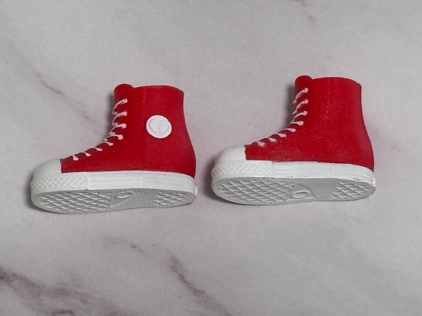 Lol Surprise Omg Doll Accessory Tough Dude Boi Boy Red Converse Shoes Sneakers