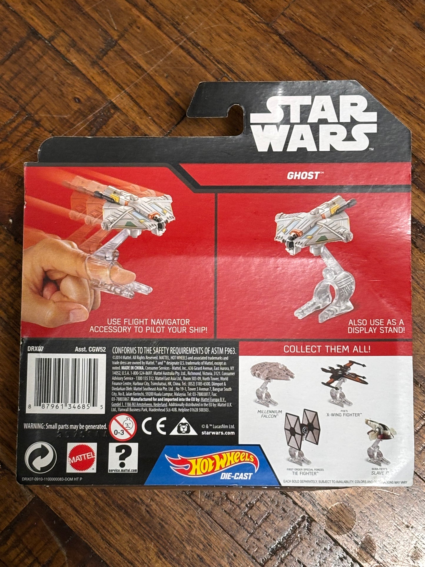 Disney Hot Wheels Mattel Star Wars Rebels Animated Series with Flight Navigator 2014 Darth Vader Tie Advanced X1 Prototype Die Cast New