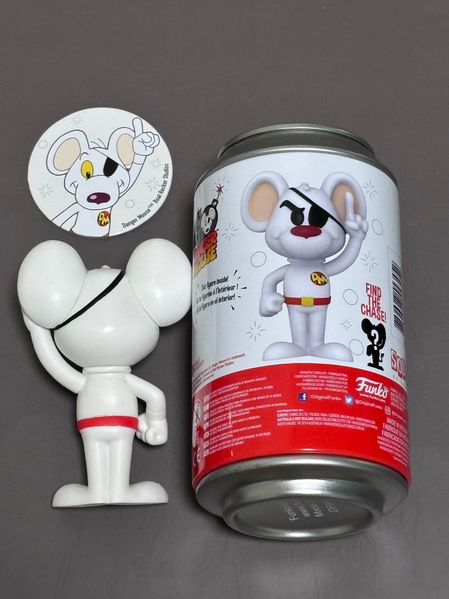 Funko Soda Common Danger Mouse Vinyl Figure 1/5,800