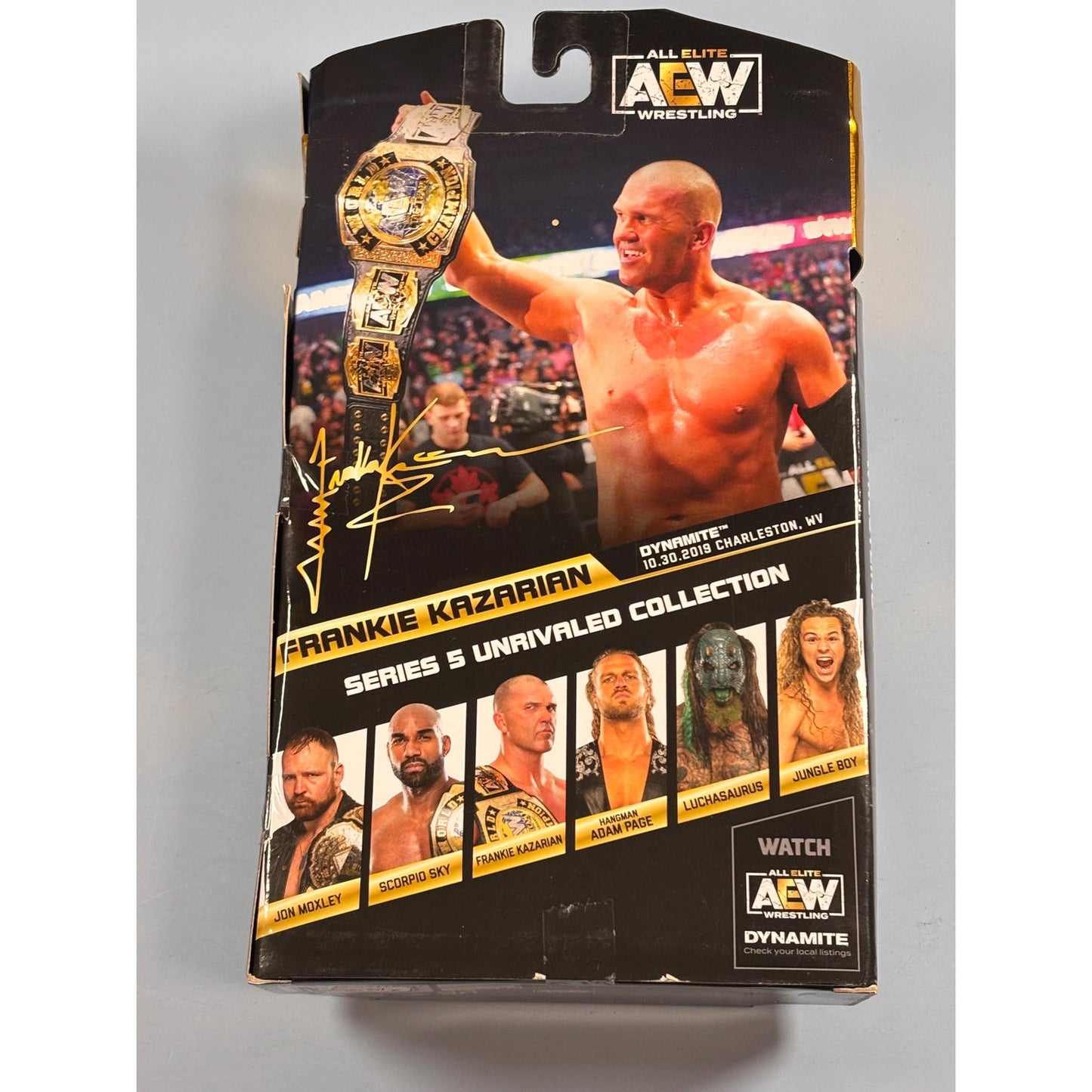 AEW Unrivaled Collection Frankie KAZARIAN #39 Series 5 Action Figure Wrestling
