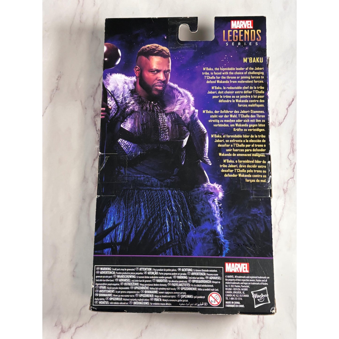 Hasbro Marvel Legends Black Panther Legacy Collection 6" M'Baku Jabari New 2022