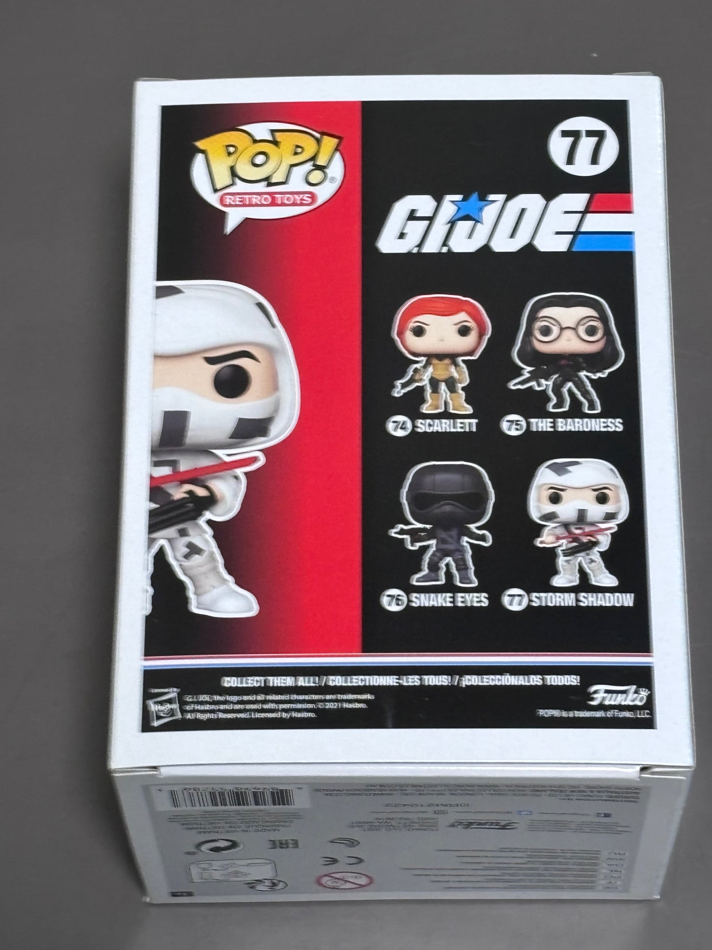 Funko Pop! Vinyl G.I. Joe Storm Shadow Retro Toys #77 Vinyl Figure