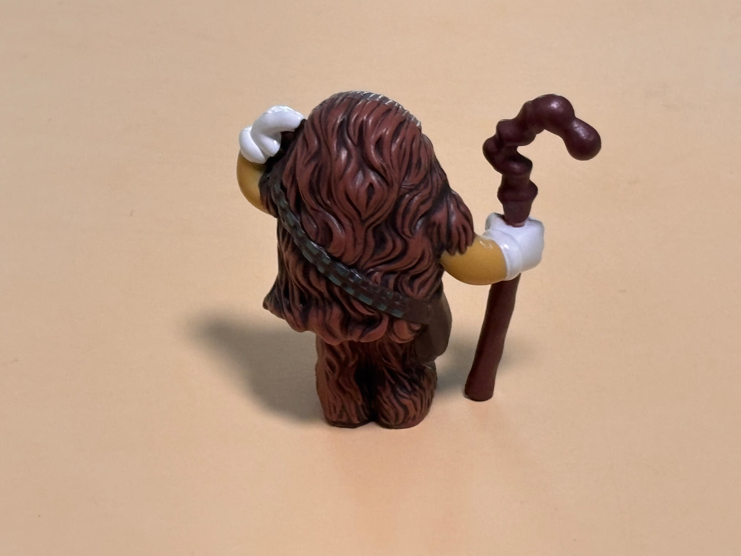 Star Wars Orange M&M Chewbacca Hasbro 2005 2.5" Yellow Toy Figure