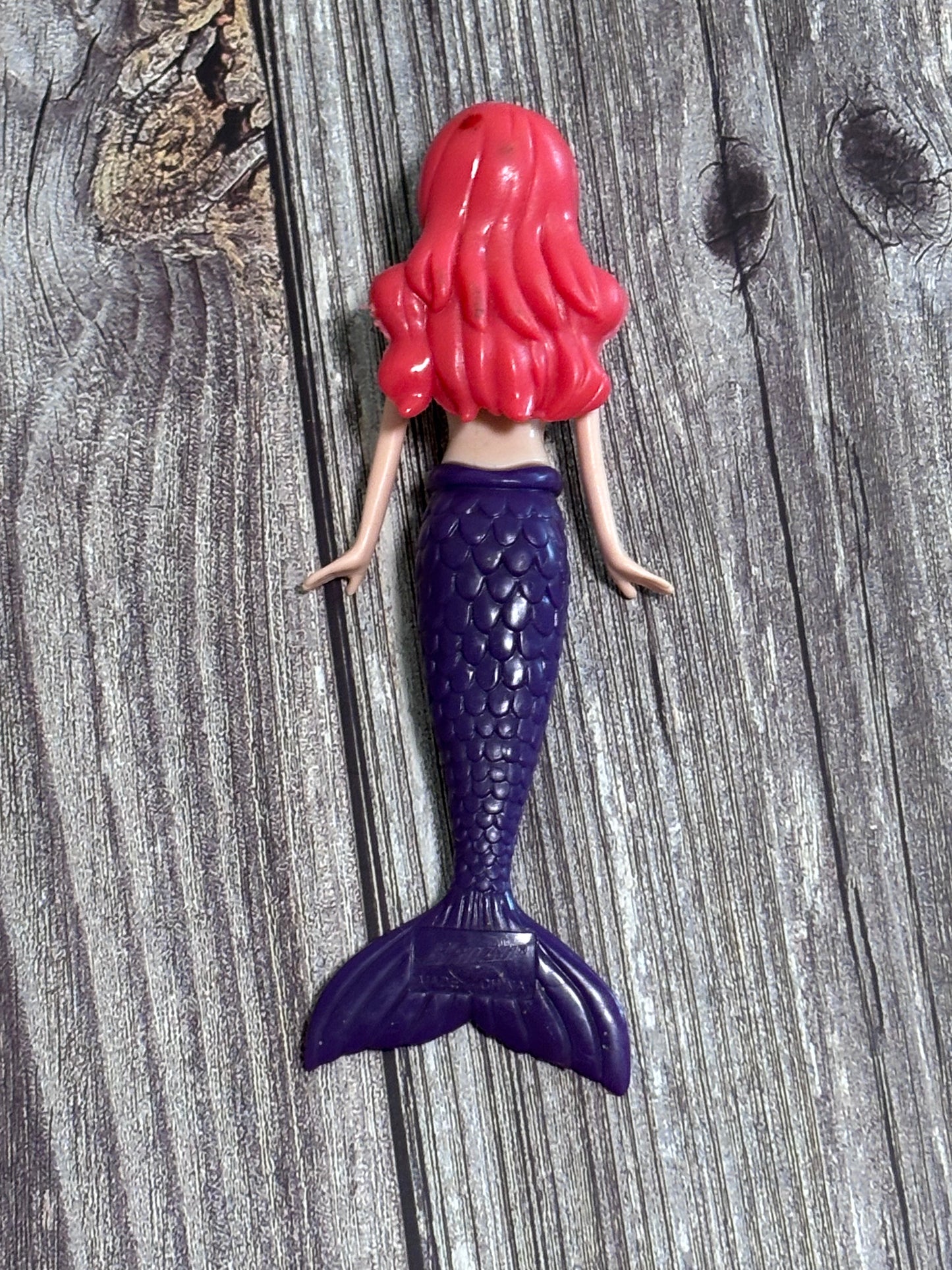 Banzai Mermaid W/ Pink Hair Purple Tail 5.5 Action Figure Plastic Toy