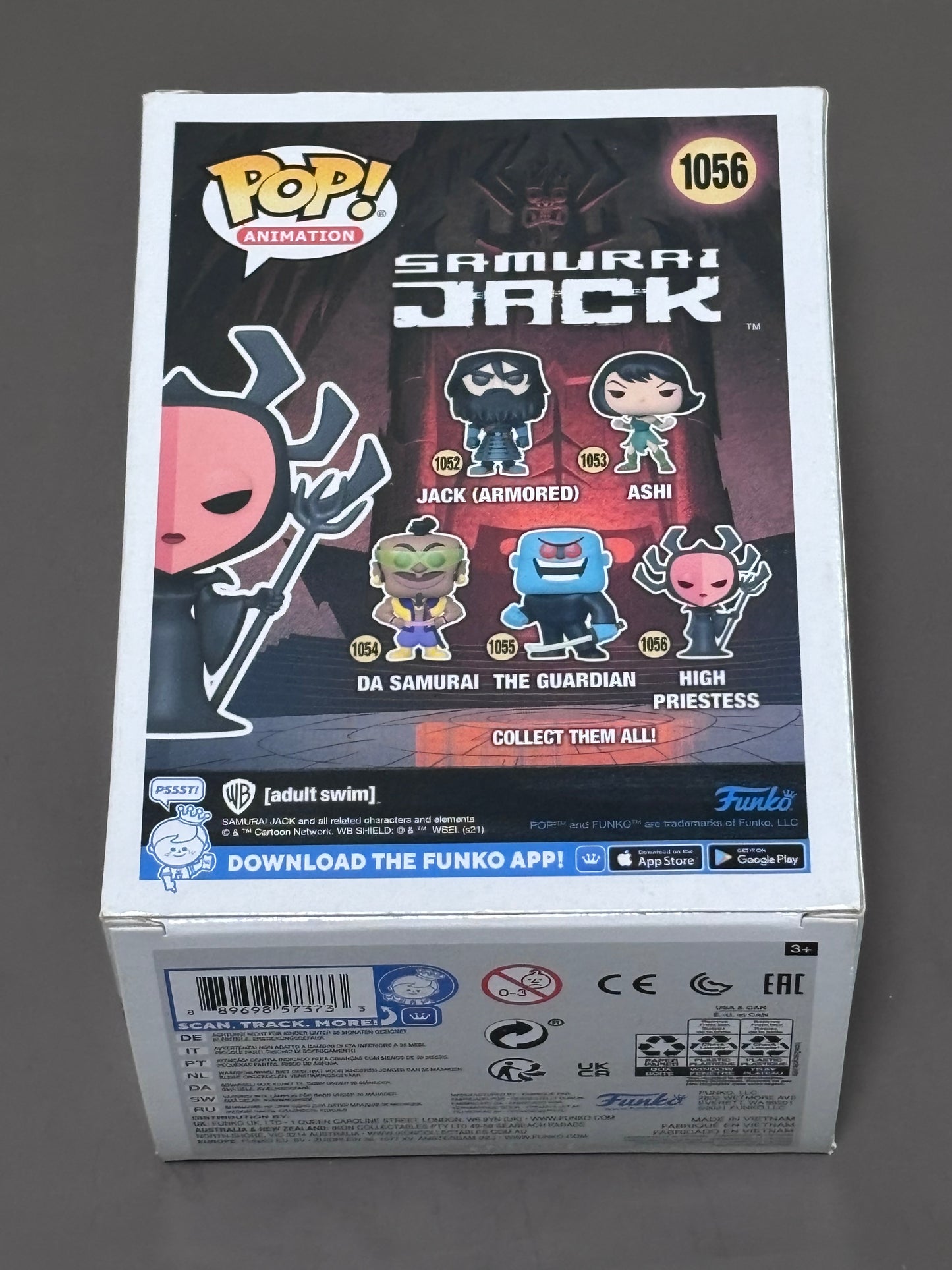 Funko POP High Priestess #1056 Samurai Jack Vinyl Figure