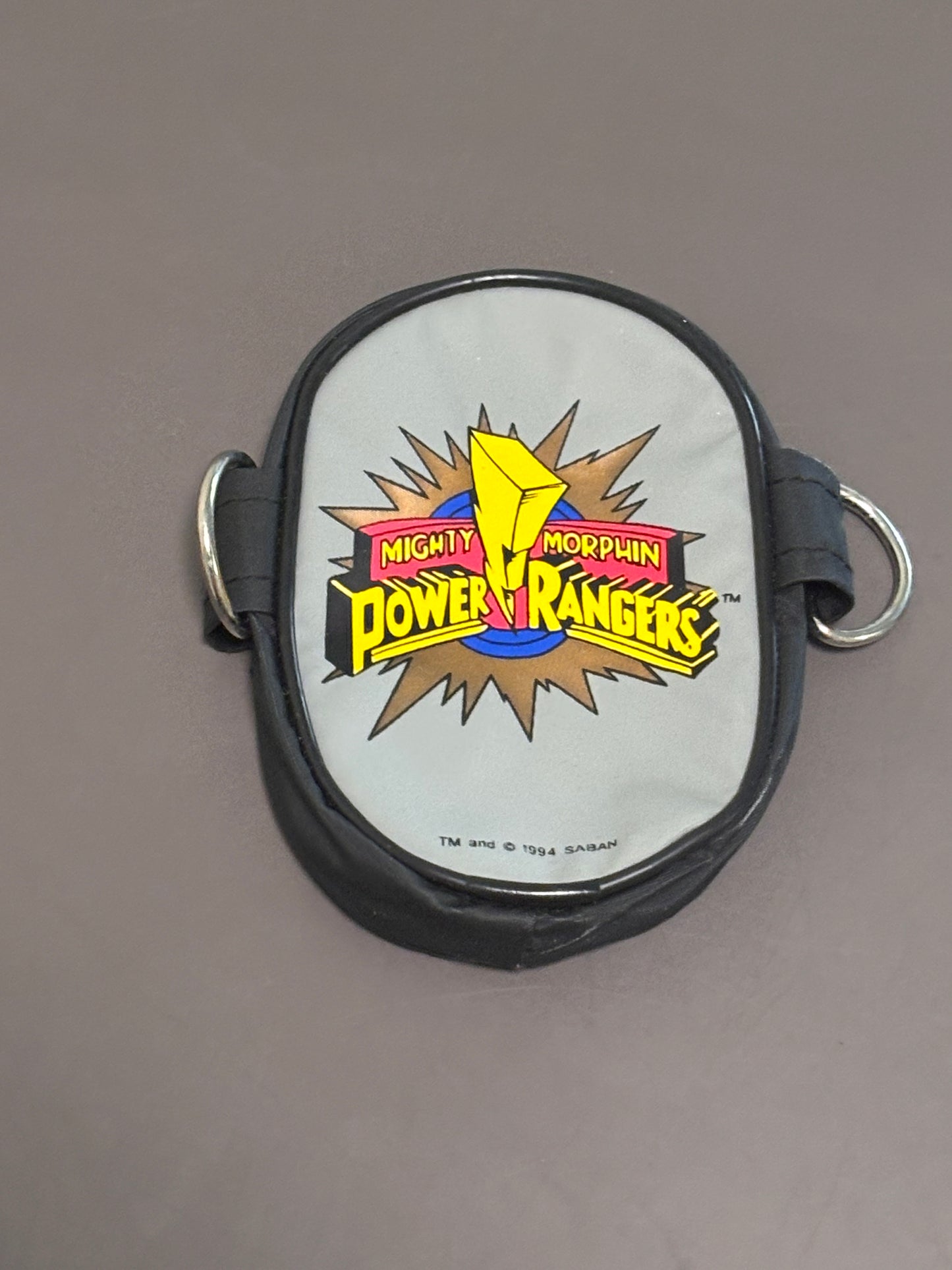 Vintage Mighty Morphin Power Rangers Bandai Coin Purse Fanny Pack 1994 Saban