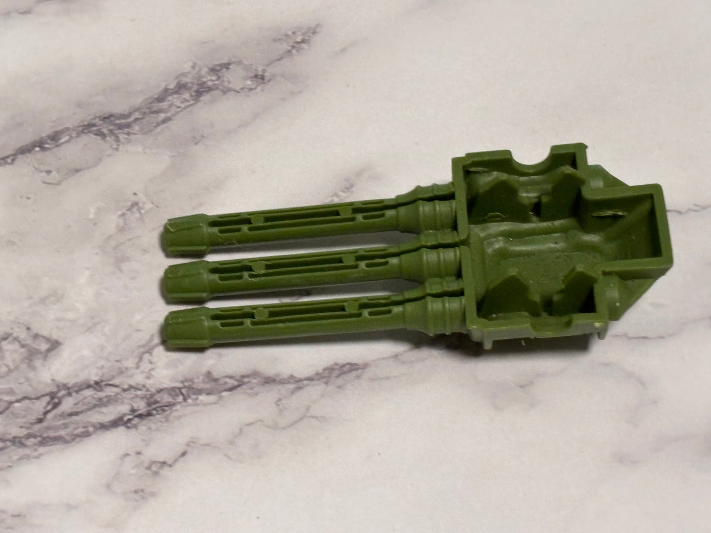 Vintage GI Joe ARAH 1990 General Triple Barrel Gun Cannon Vehicle Part