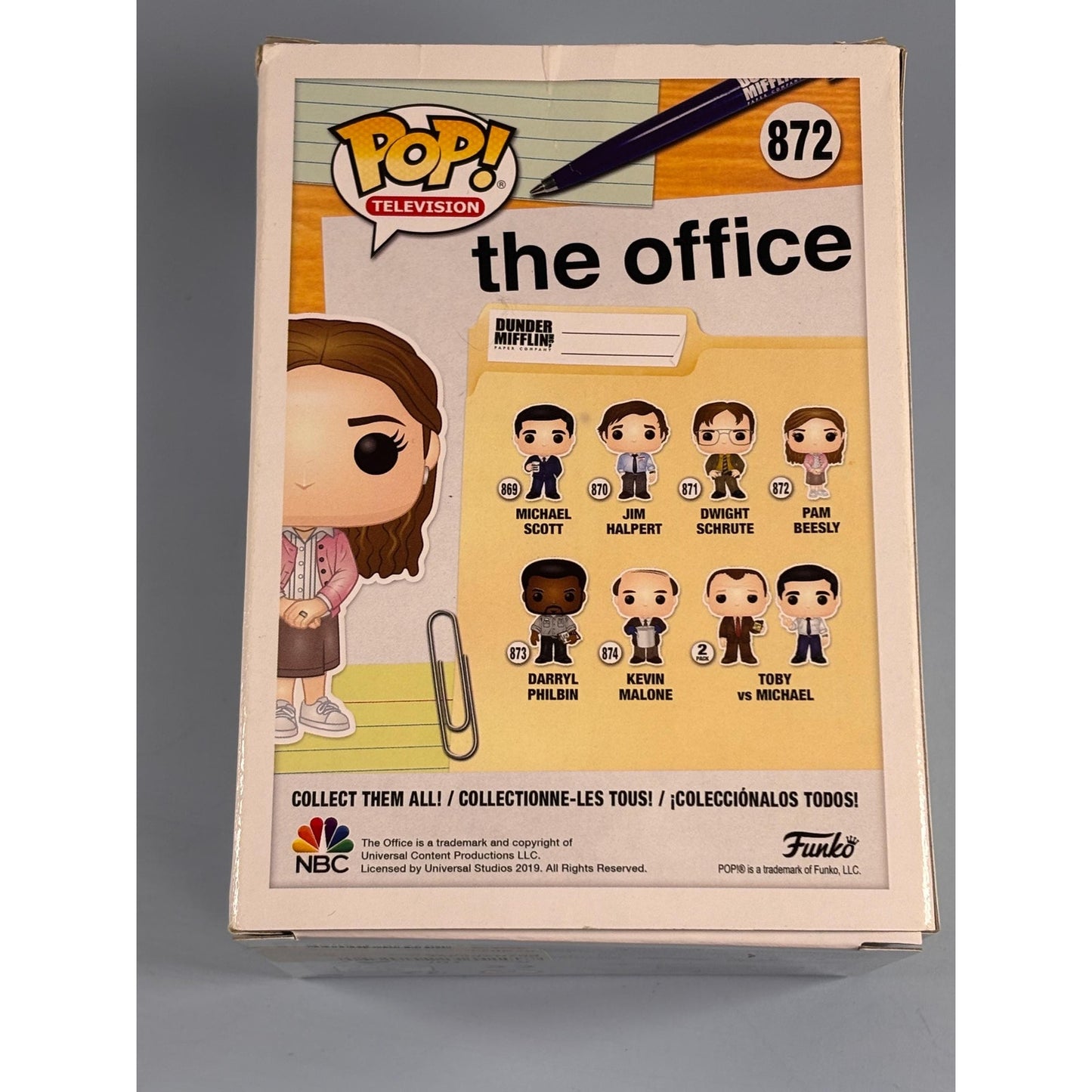 Funko Pop! Vinyl: The Office - Pam Beesly #872 NBC New