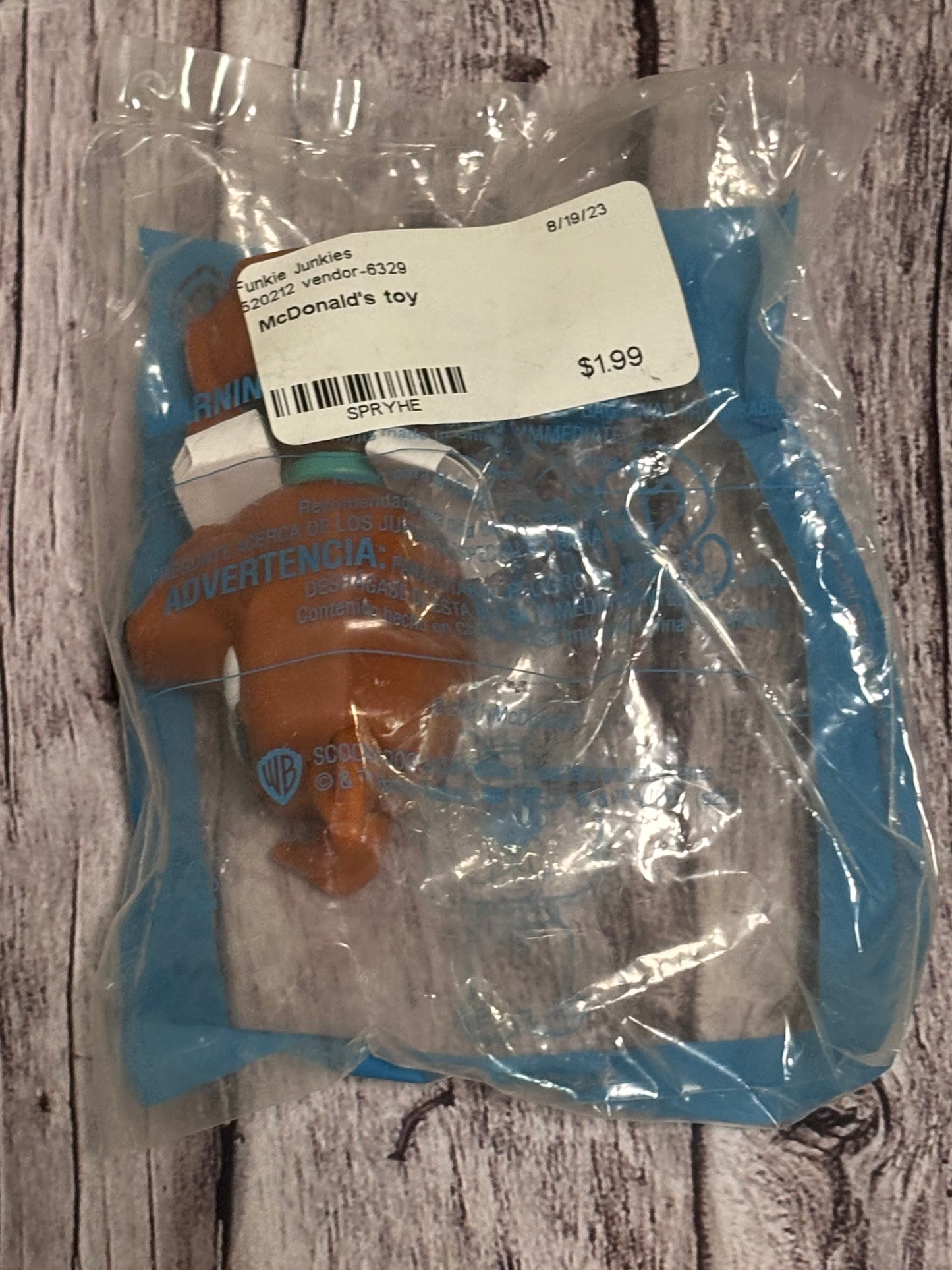 McDonald's Happy Meal Toy 2021 Scooby Doo #1 Scooby Toy New