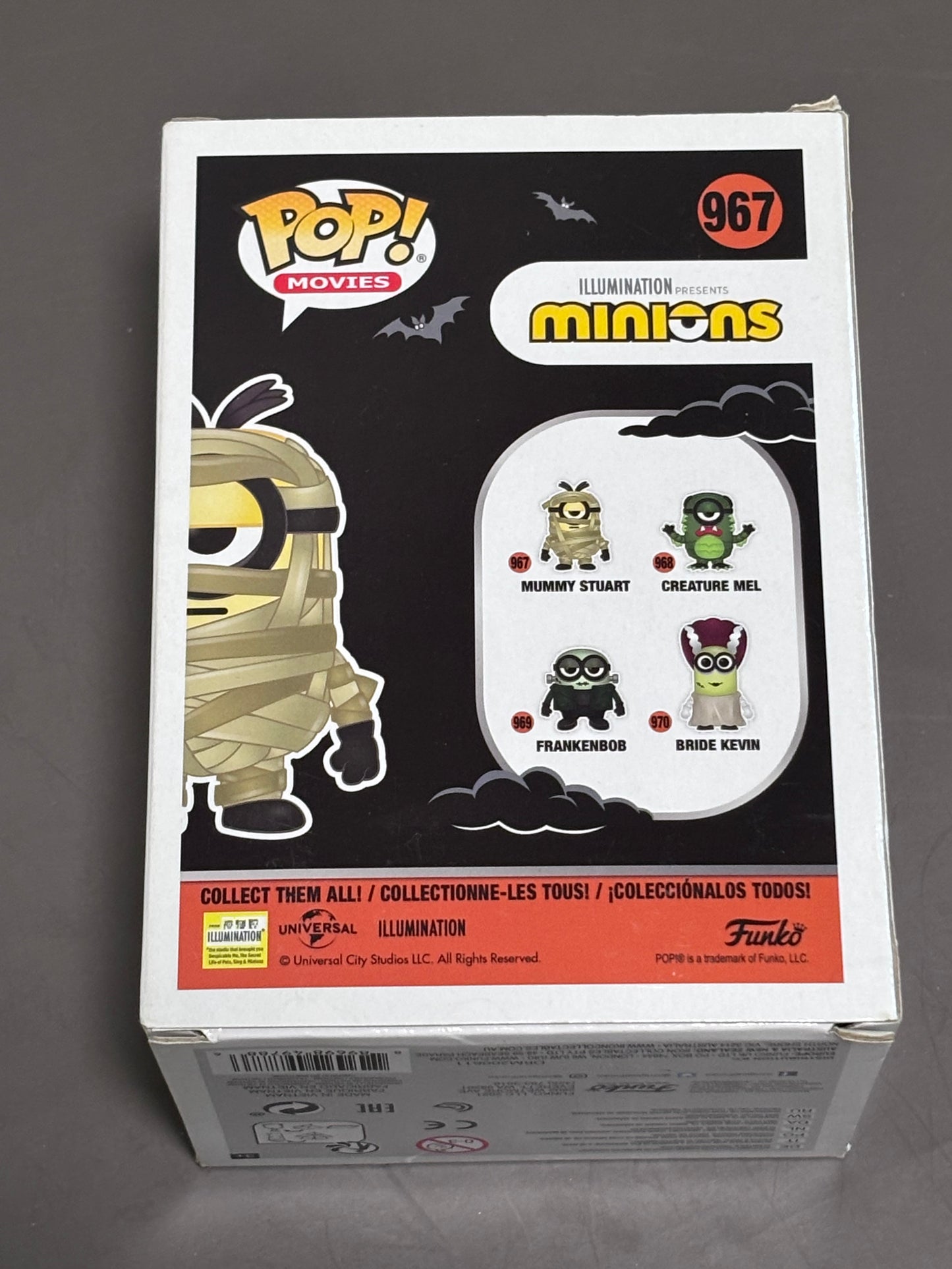 Funko Pop! Vinyl: Minions Mummy Stuart Movies Vinyl Figure Collectible #967