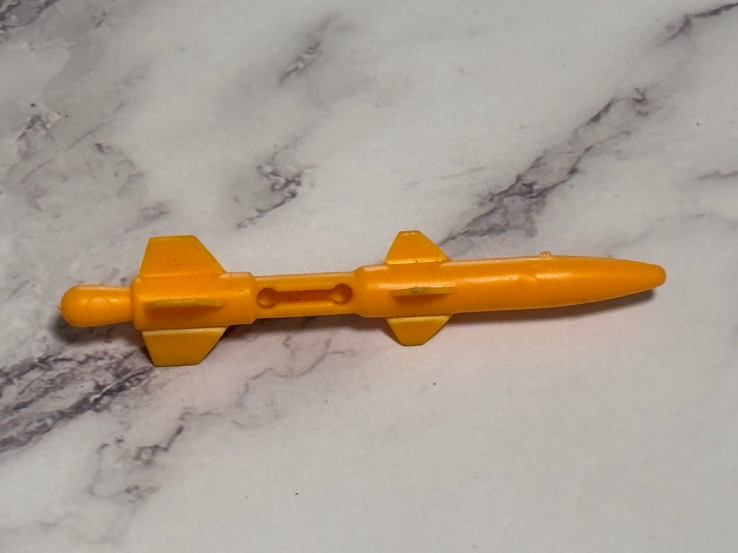 GI Joe 1990 General Large Yellow Deck Missile Rocket Vehicle Part Hasbro ARAH