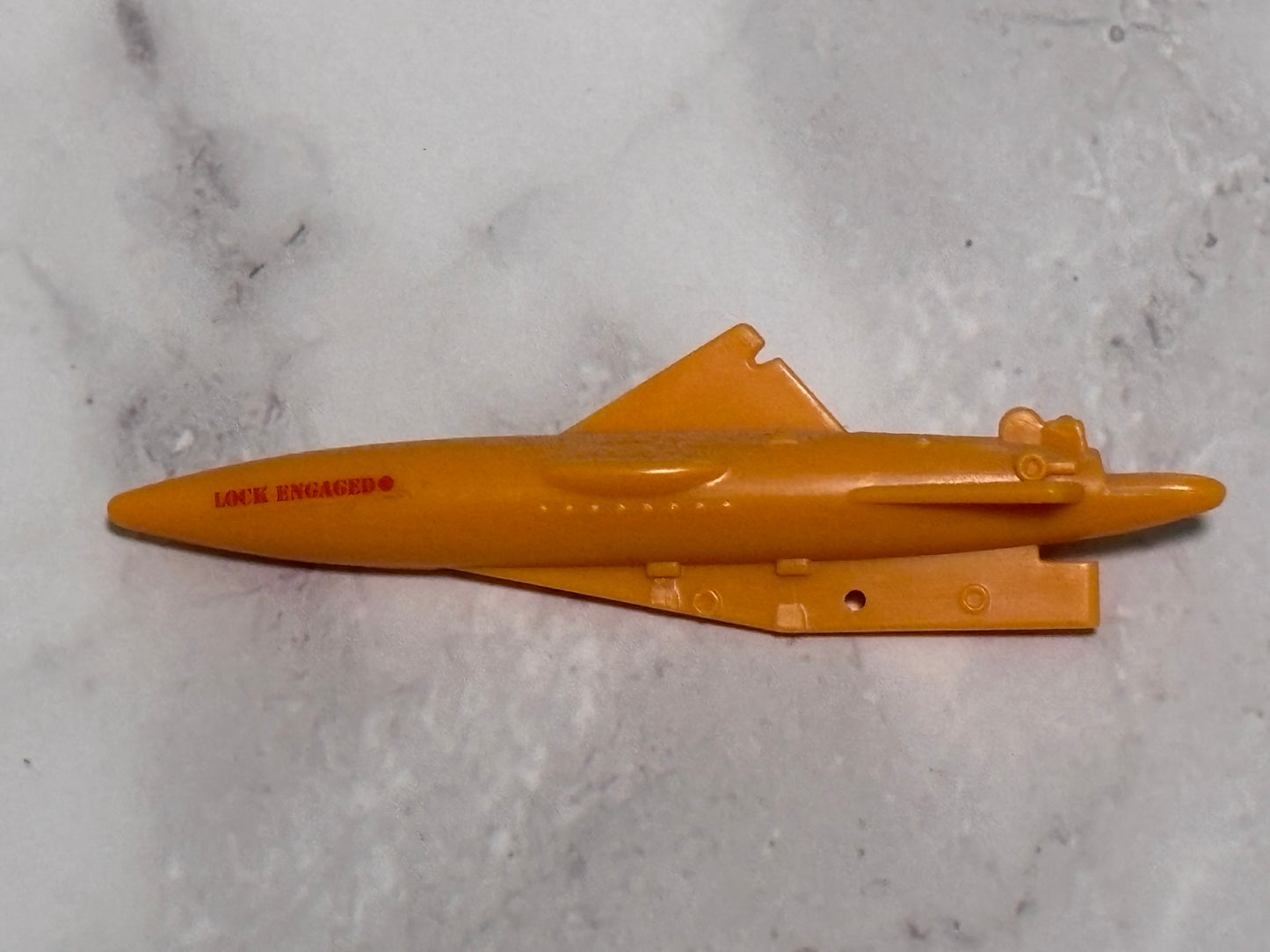 Snow Cat 1985 G.I. Joe ARAH Vintage Vehicle Weapon Torpedo Missile Bomb Part