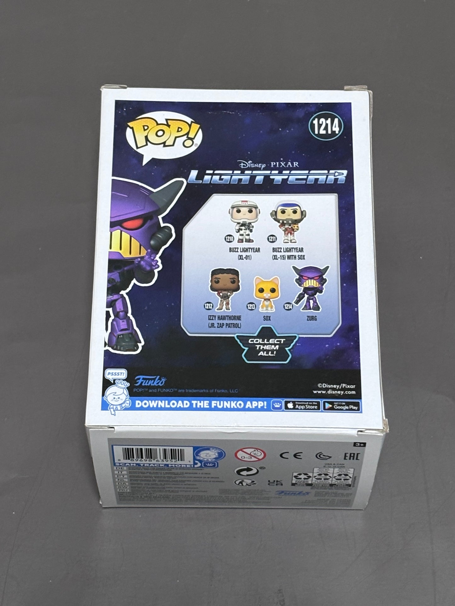 Funko Pop! Vinyl Lightyear Zurg #1214 Figure Disney Pixar Movies Collectible