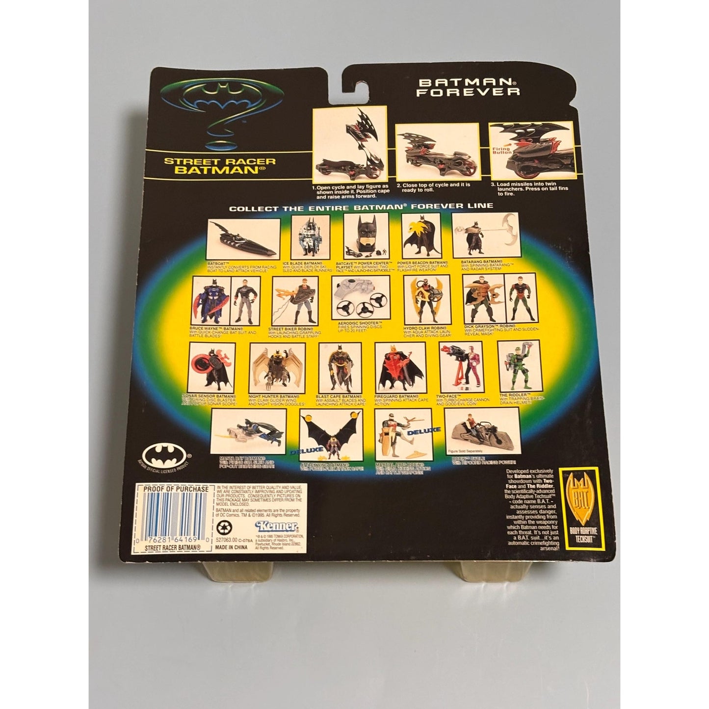 Batman Forever Recon Hunter with Missile Firing Surveillance Drone Kenner