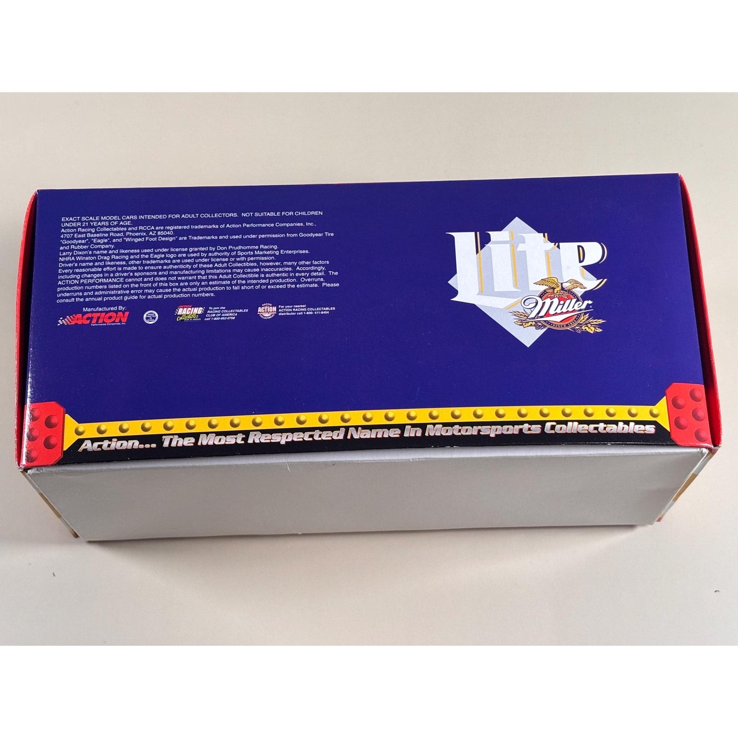 Larry Dixon Miller Lite 1997 Dragster 1:64 scale diecast New NASCAR Action Race