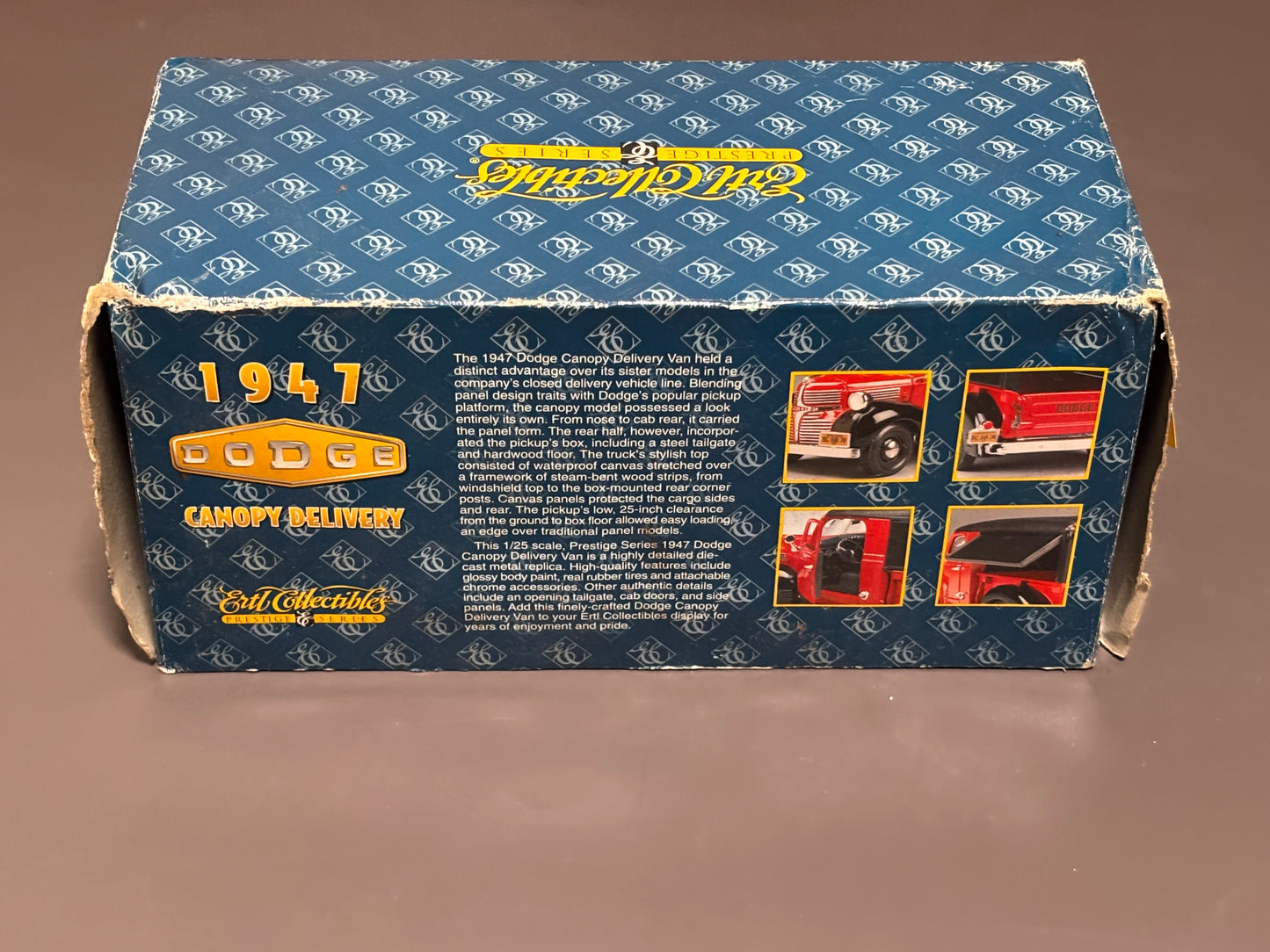 1947 Dodge Truck Delivery ERTL Prestige Series 1/25 Hemmings Panel Canopy Unique