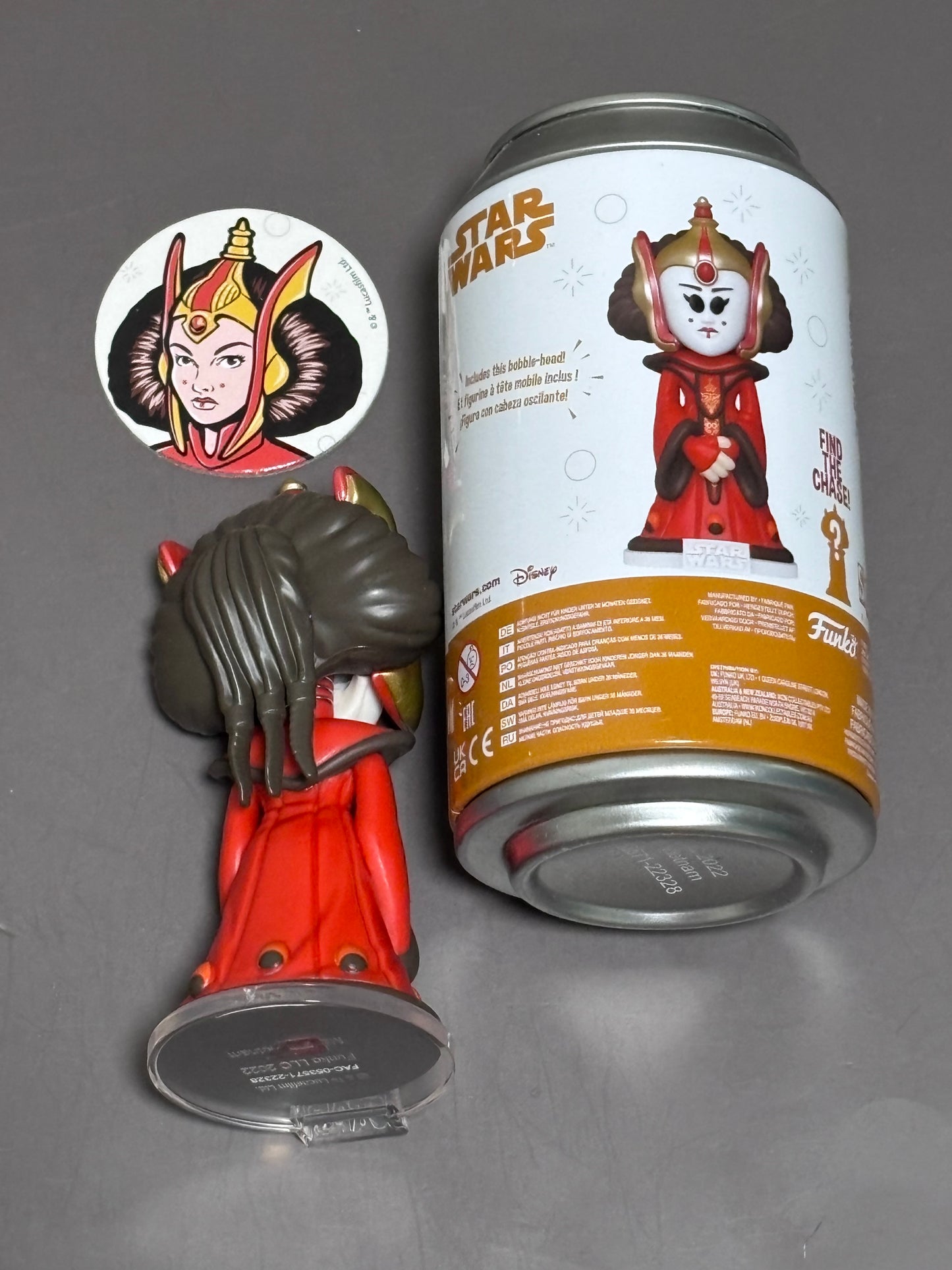 Star Wars Funko Soda Queen Padme Amidala Figure Bobblehead Common 1/10,500