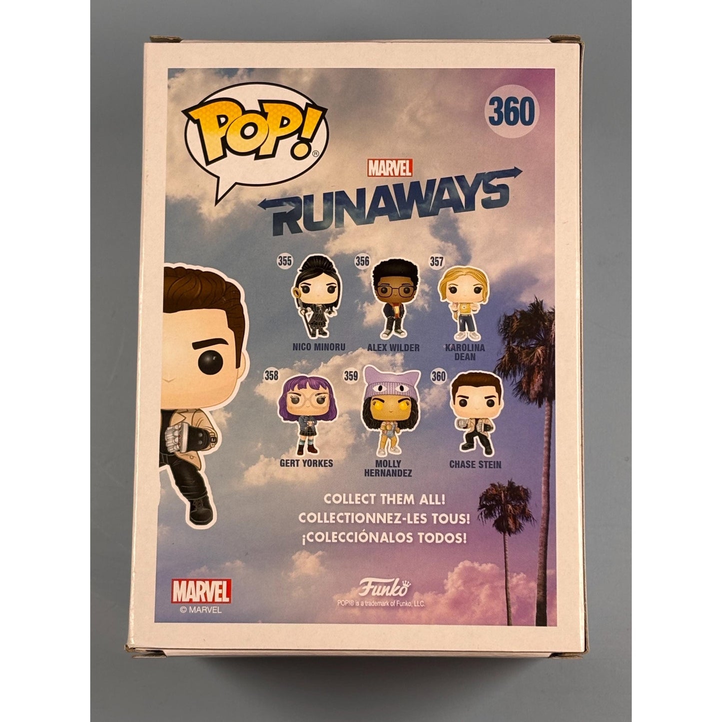 Funko Pop! Marvel Runaways Chase Stein #360 Vinyl Figure New