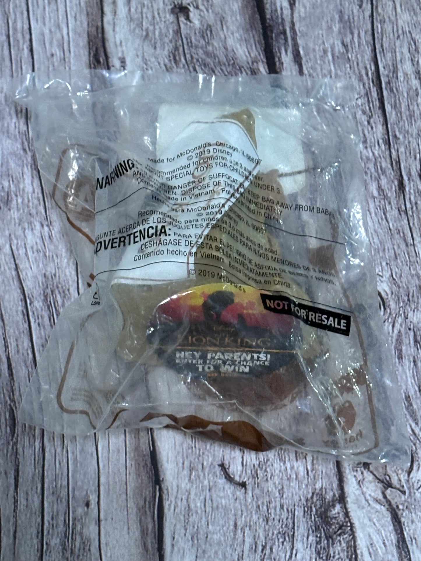 McDonald's Happy Meal toy Disney The Lion King #4 Sarabi 2019 New