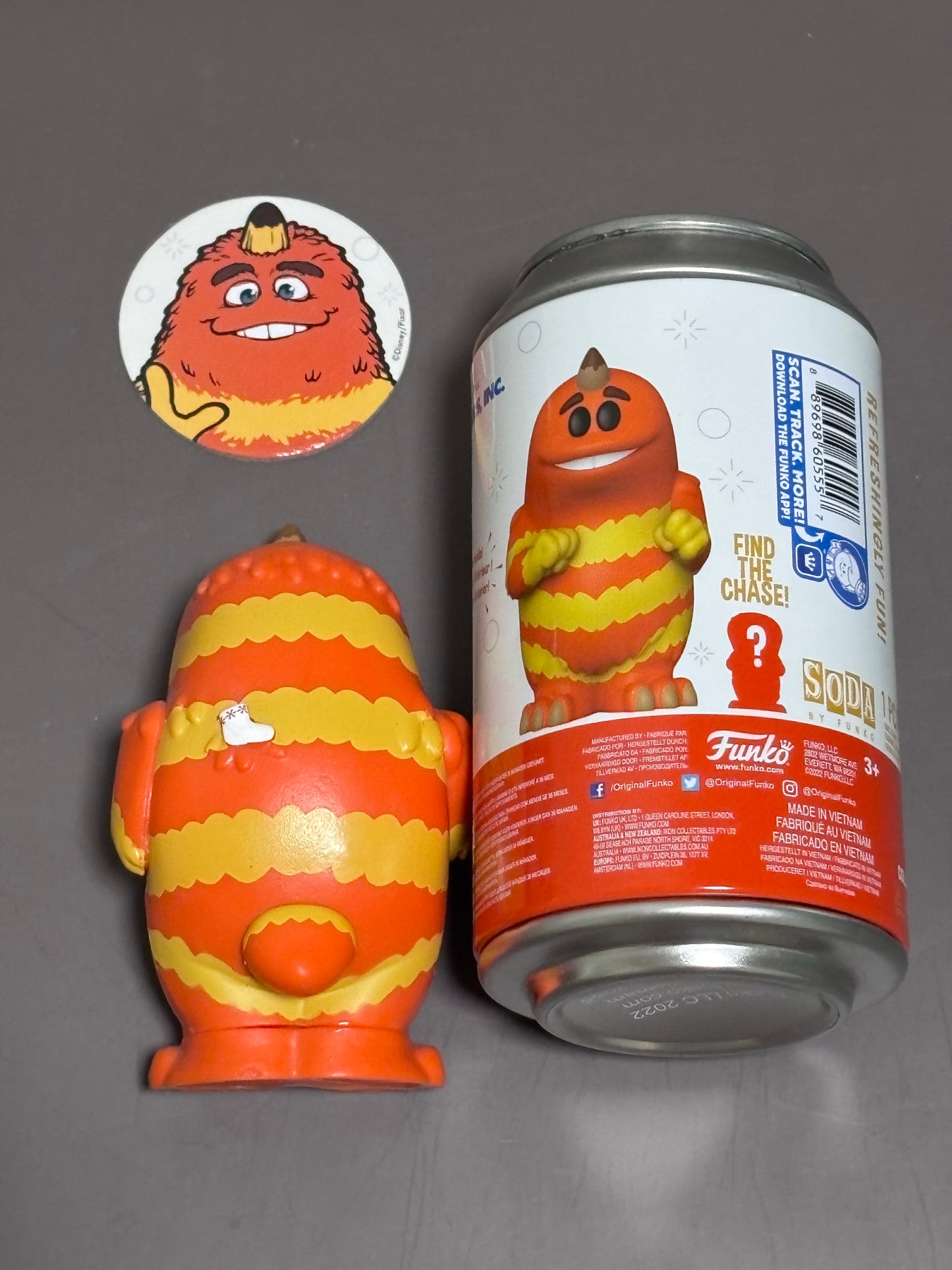 Funko Soda George Sanderson Disney Pixar Monsters Inc Vinyl Figure 1/4200