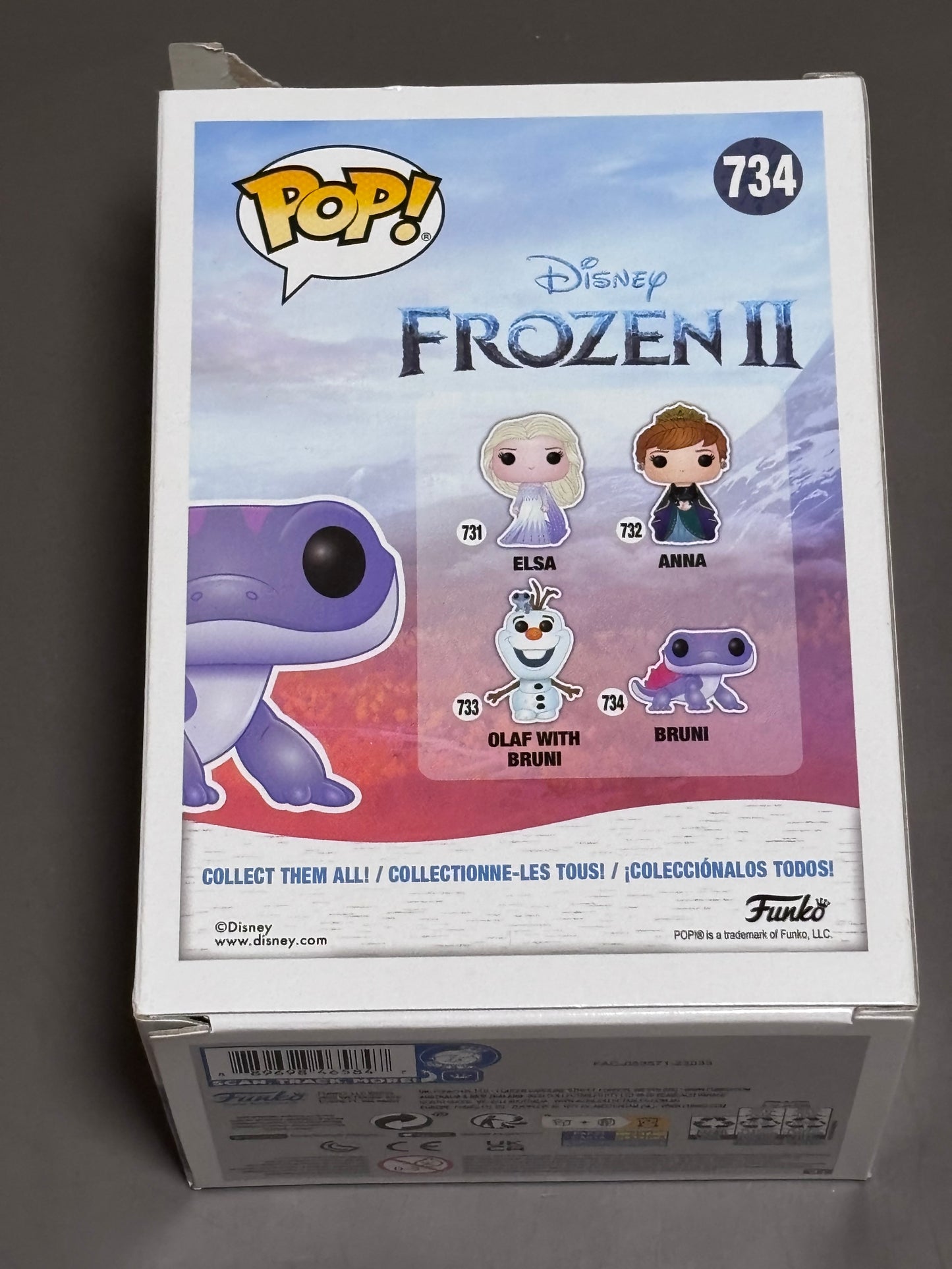 Funko Pop! Disney: Frozen 2 - Bruni Fire Salamander #734 Vinyl Figure