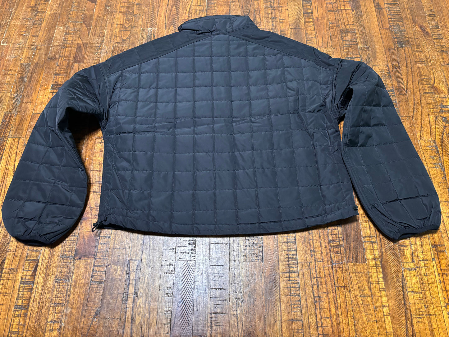 Phoenix Suns Mitchell & Ness NBA Retro Hardwood Classic HWC Cropped Quilted Puffer Full-Zip Long Sleeve Jacket Black Women’s Medium M New NWOT
